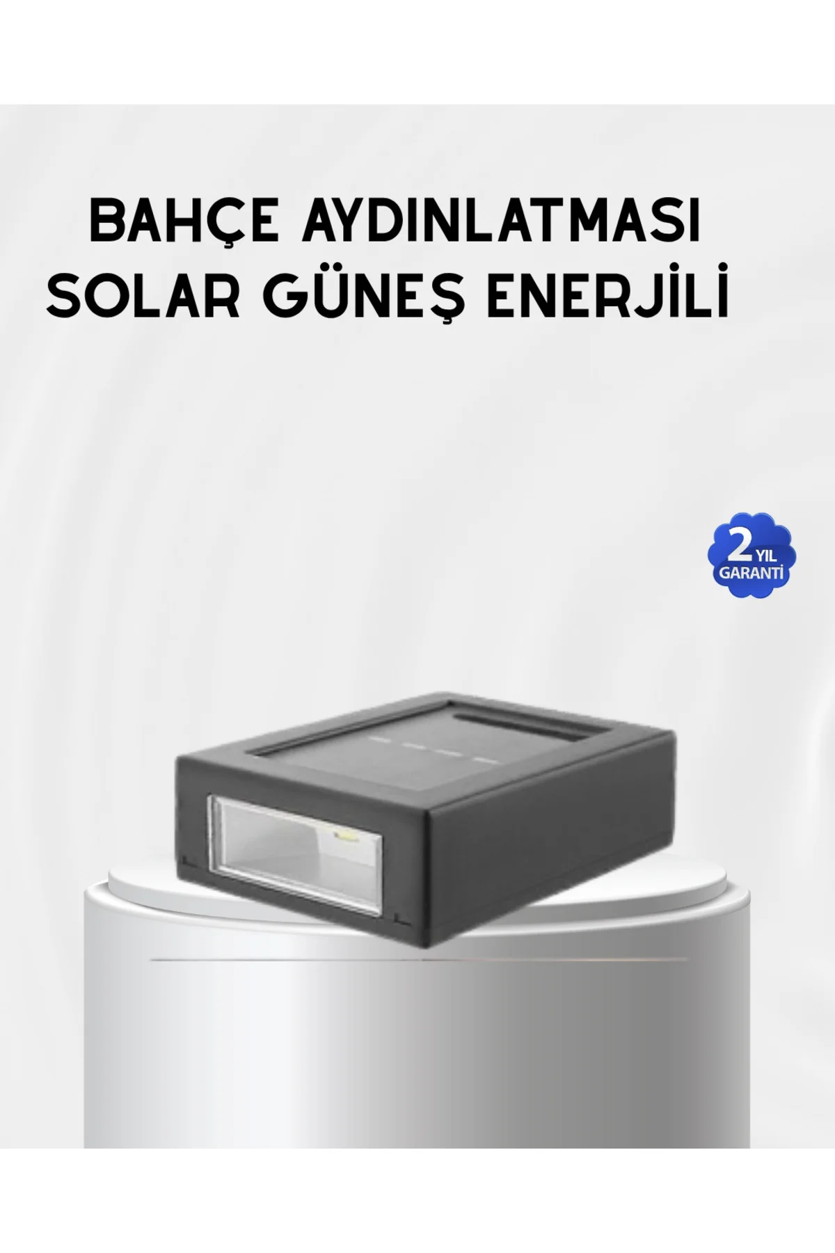 Güneş Enerjili Su Geçirmez Bahçe Apliği Uzun Ömürlü LED’li