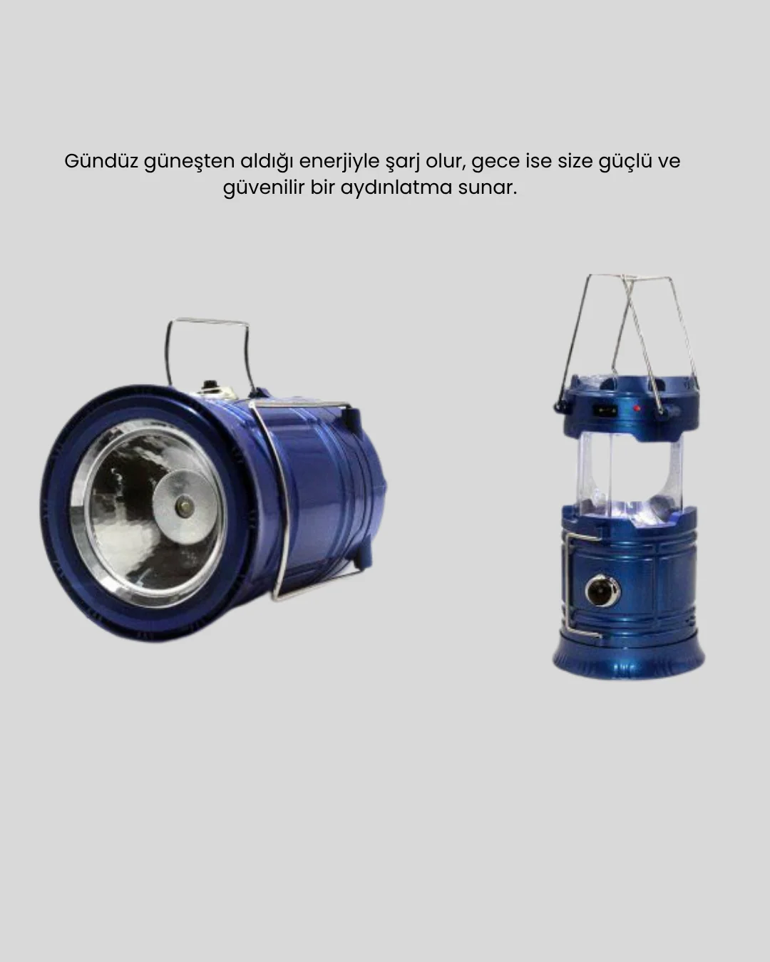 Güneş Enerjisiyle Çalışan Kamp Feneri Hafif Portatif Uzun Ömürlü Güneş Enerjisiyle Çalışan Kamp Feneri Hafif Portatif Uzun Ömürlü