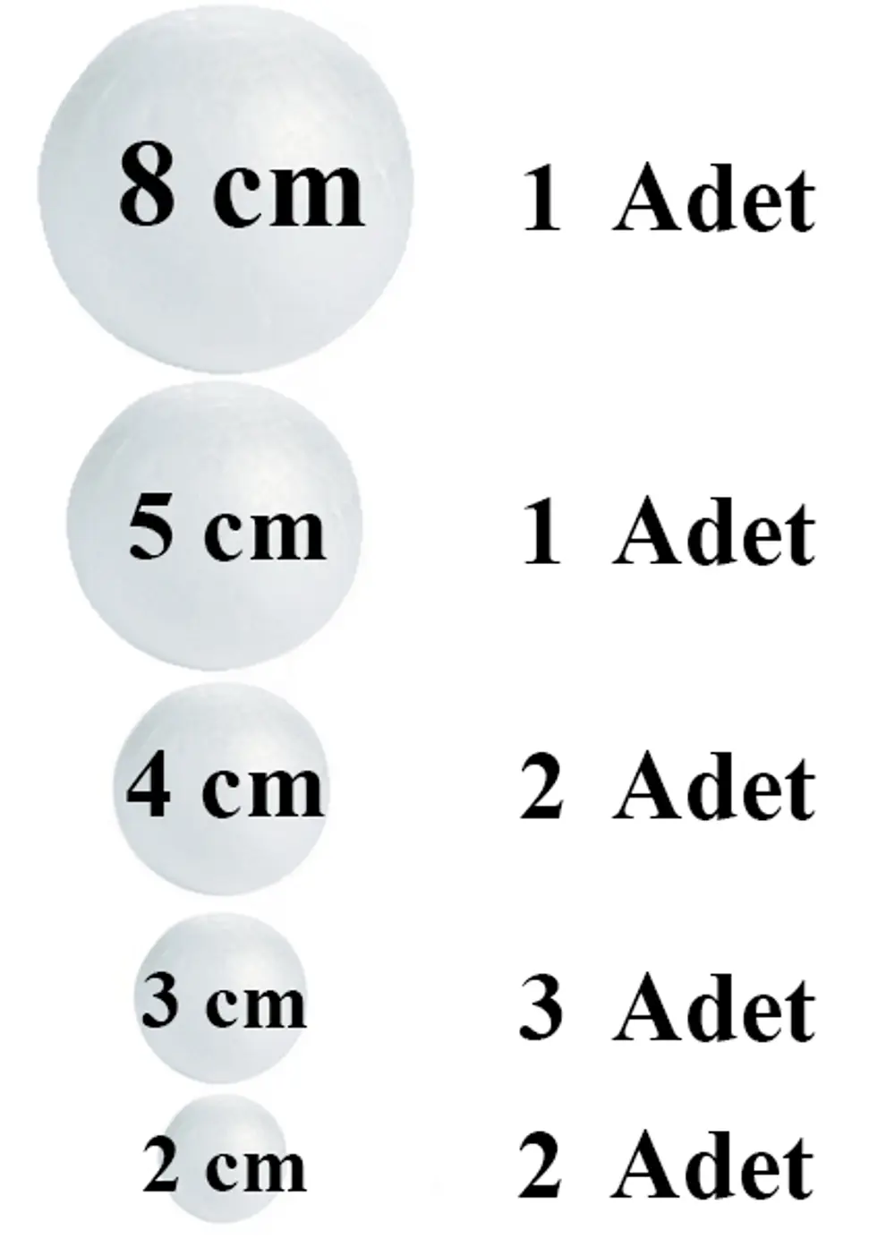 Güneş Gezegen Sistemi Gezegenler Alemi Deney Seti Strafor Maket- 