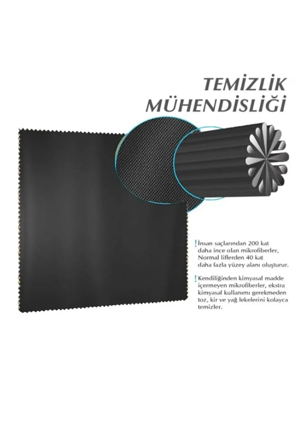 Güneş Gözlüğü Camı Temizleme Bezi 6 Adet 18x15 Cm