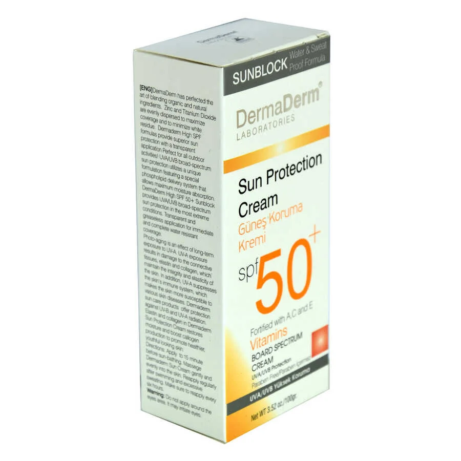 Güneş Koruma i Spf 50+ Faktör Parabensiz UVA/UVB Yüksek Koruma 100 Gr