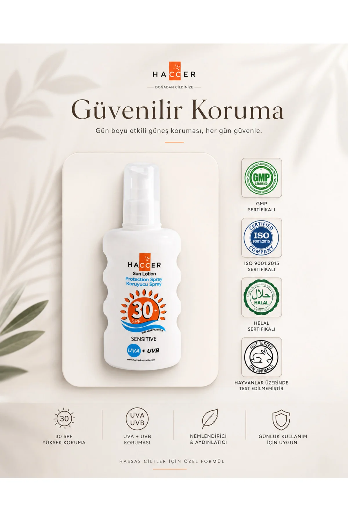 Güneş Koruyucu Losyon 30 + Spf 200 Ml