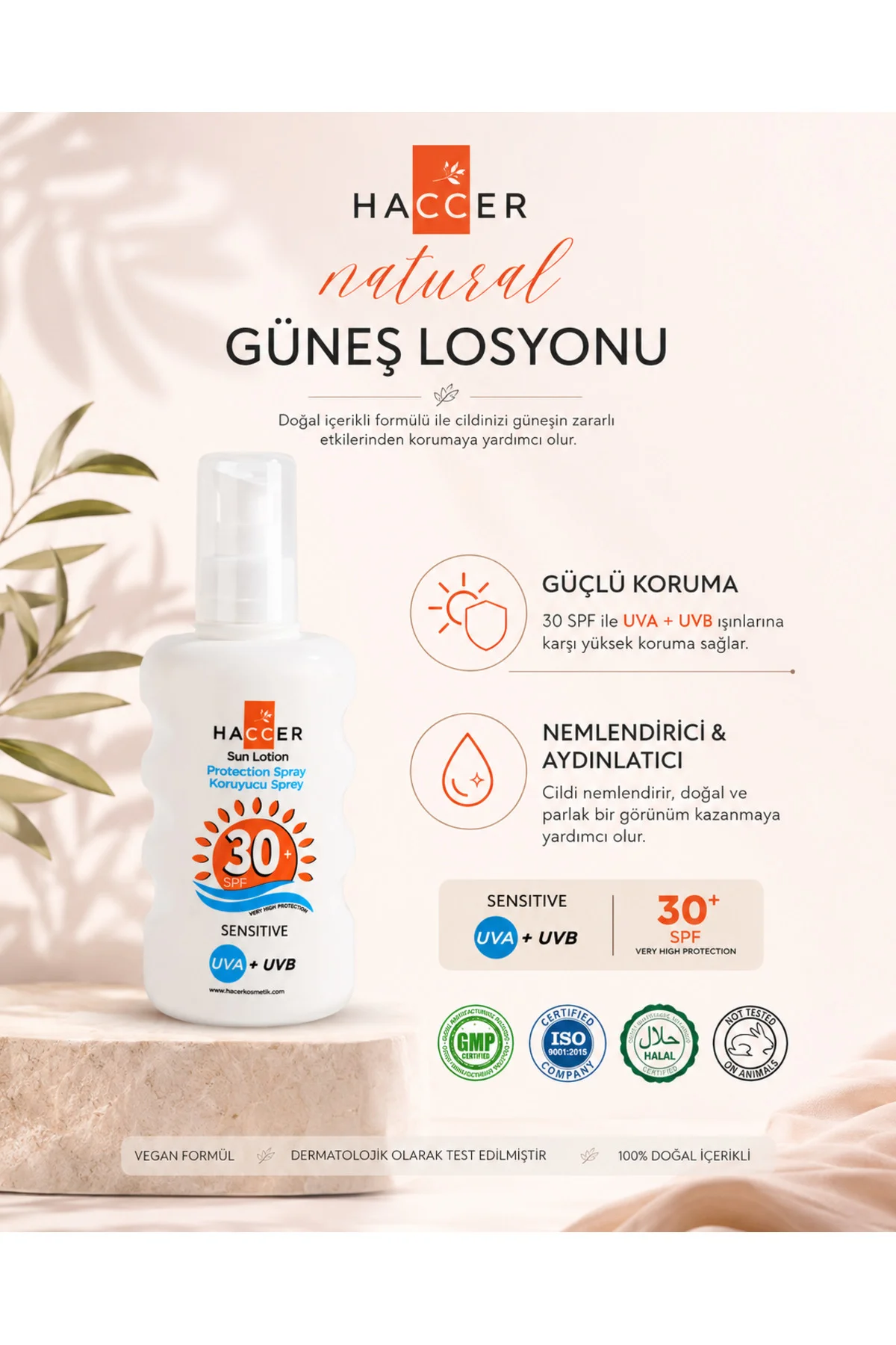 Güneş Koruyucu Losyon 30 + Spf 200 Ml