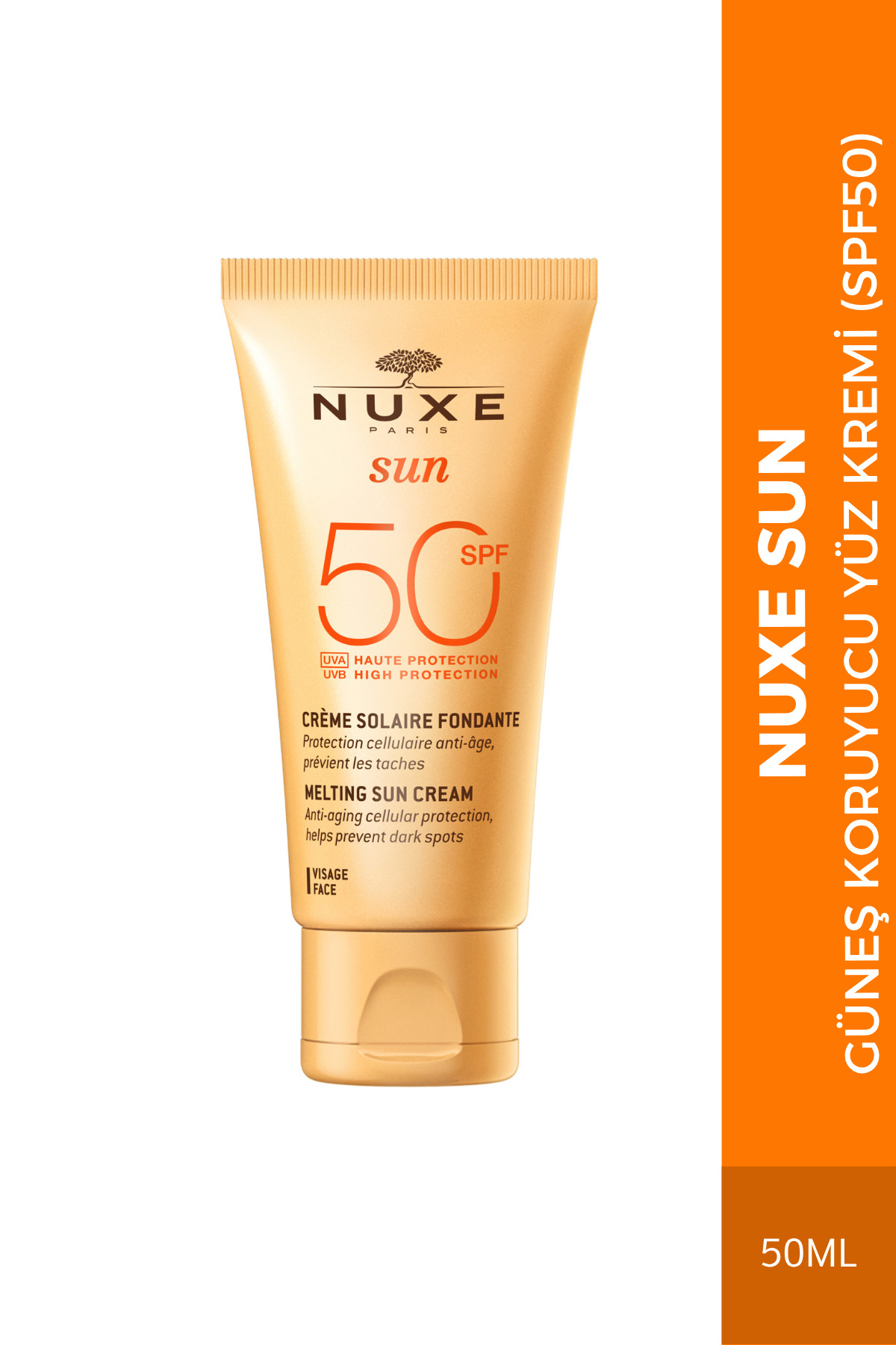 Nuxe Güneş Koruyucu Yüz Kremi (Spf 50)