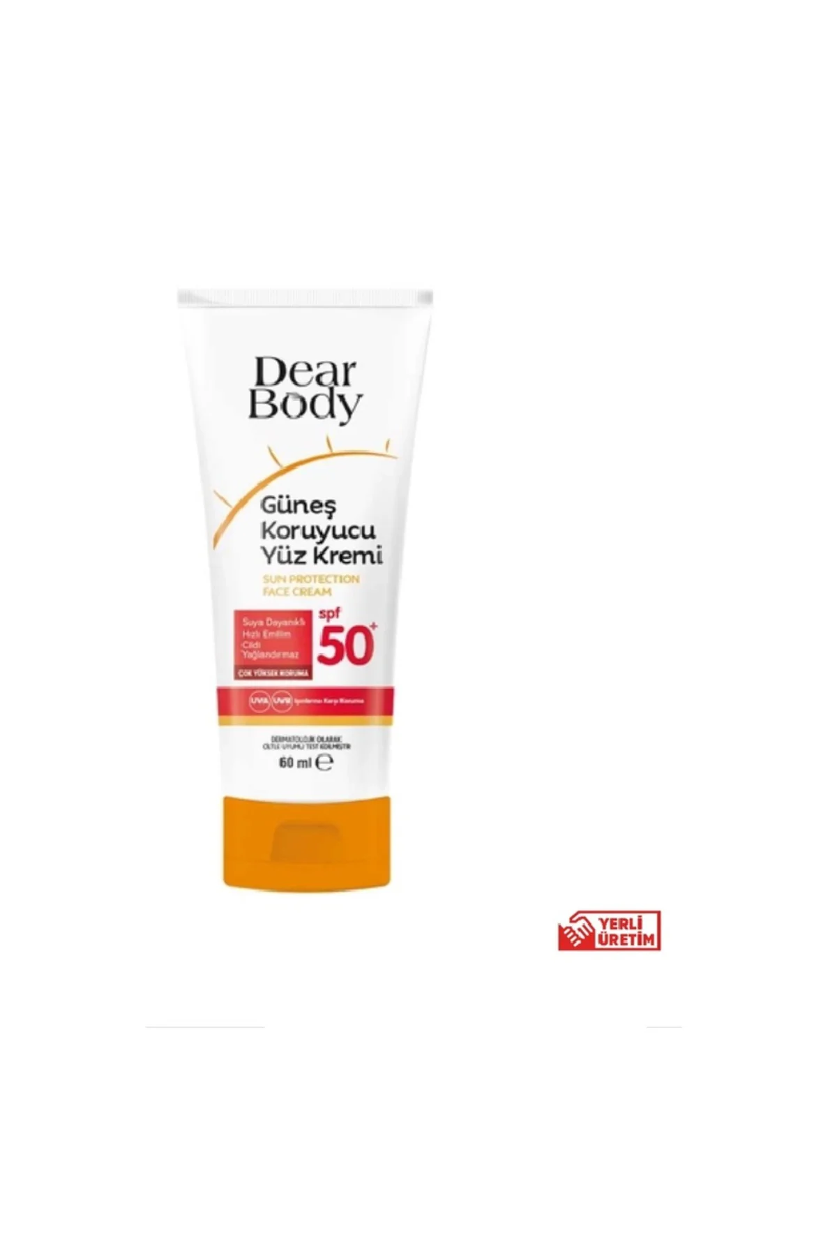 Güneş Koruyucu Yüz Kremi Spf50 60 Ml Yüksek Koruma Güneş Koruyucu Yüz Kremi Spf50 60 Ml Yüksek Koruma