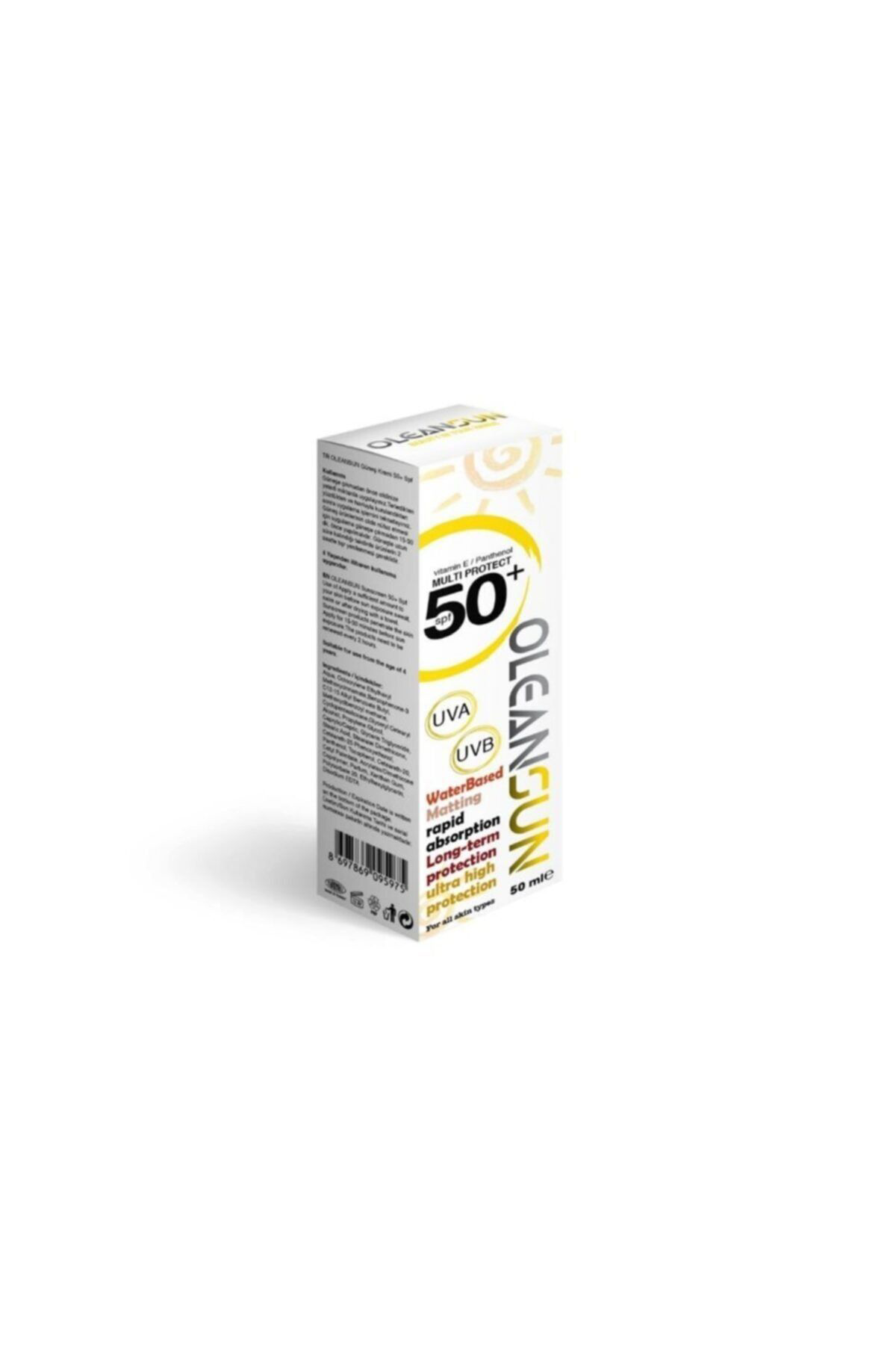 Oleansun Güneş Kremi 50+ Spf / E Vitamini - Panthenol