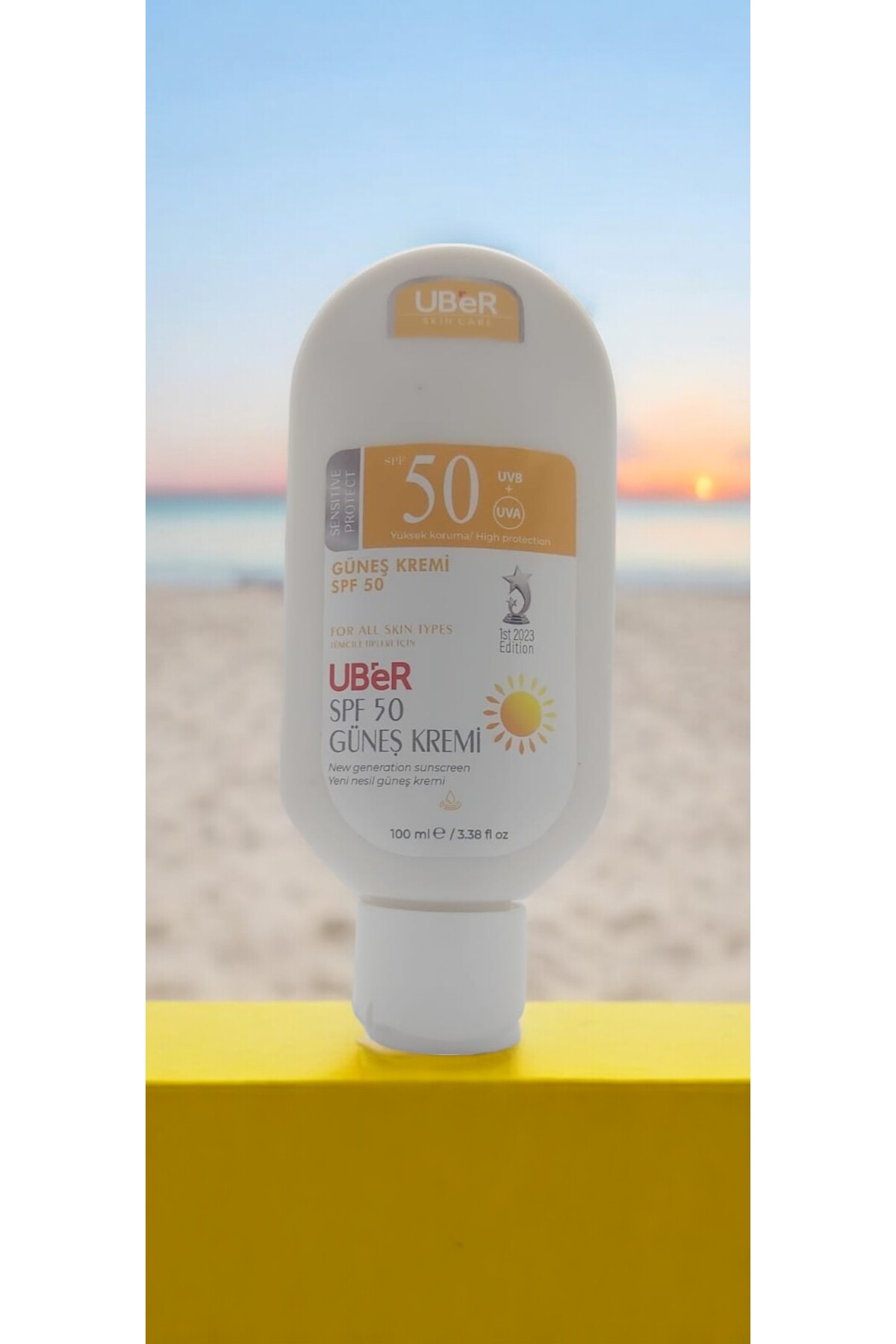 Güneş Kremi Spf50 Suya Dayanıklı 100 ml