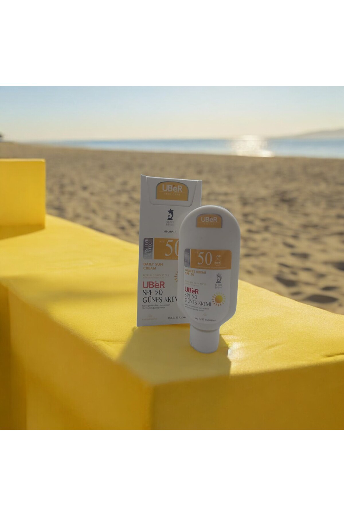 Güneş Kremi Spf50 Suya Dayanıklı 100 ml