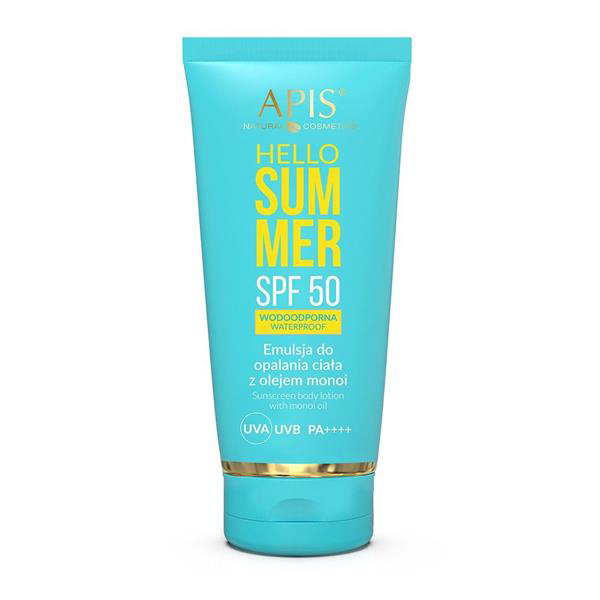 Apis Natural Cosmetics Güneş Kremi  Spf 50 Monoi Yağlı - 200Ml