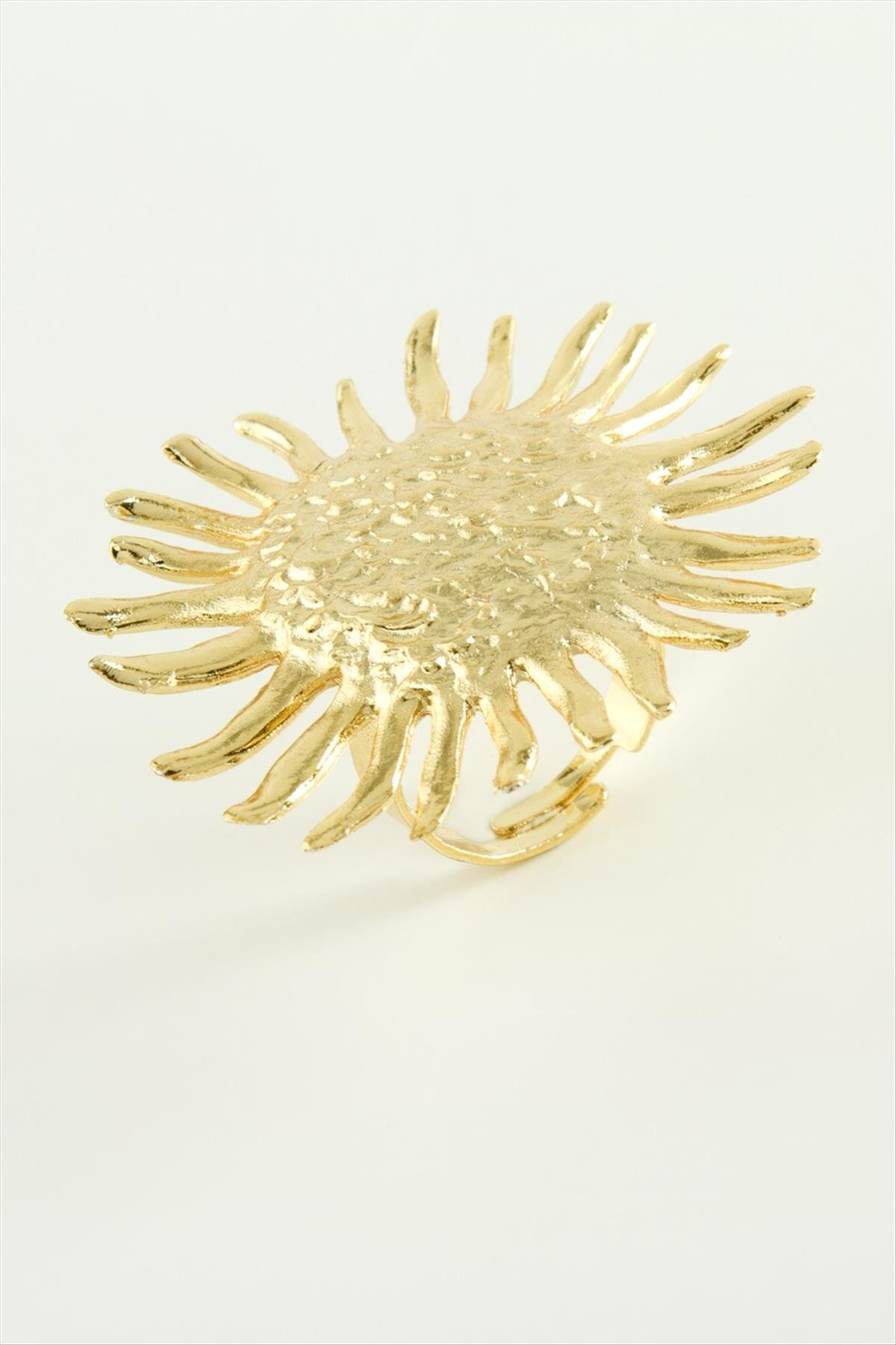 Güneş () Metal Yüzük-Sarı