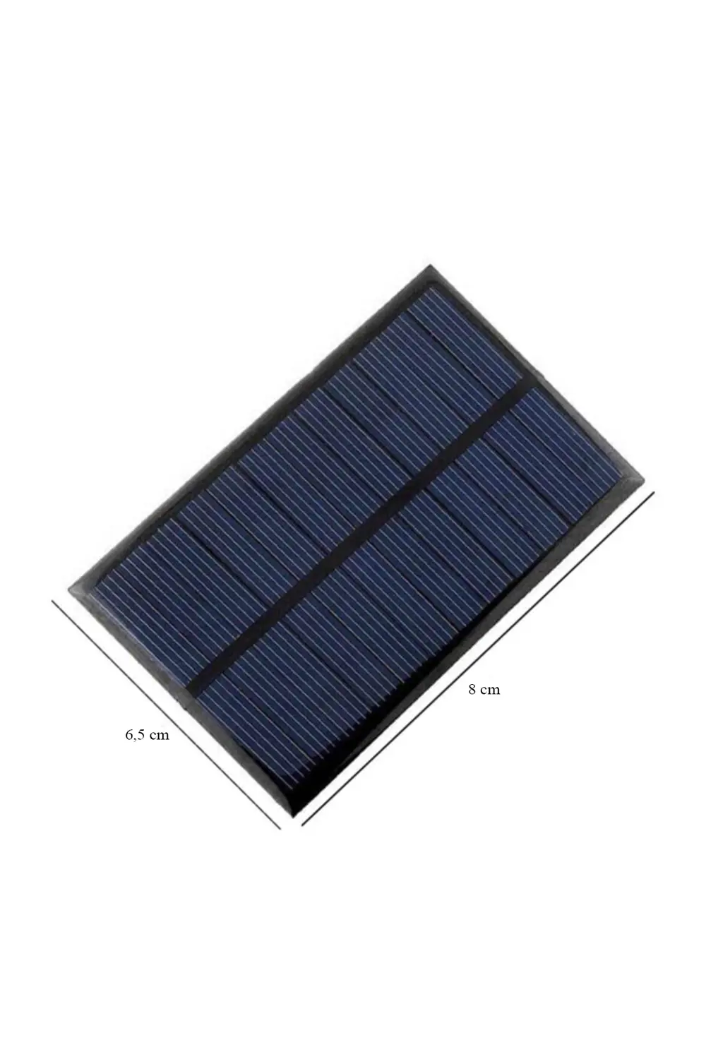 Güneş Paneli Mini Enerji Paneli Solar 5v  (6,5x8 cm)