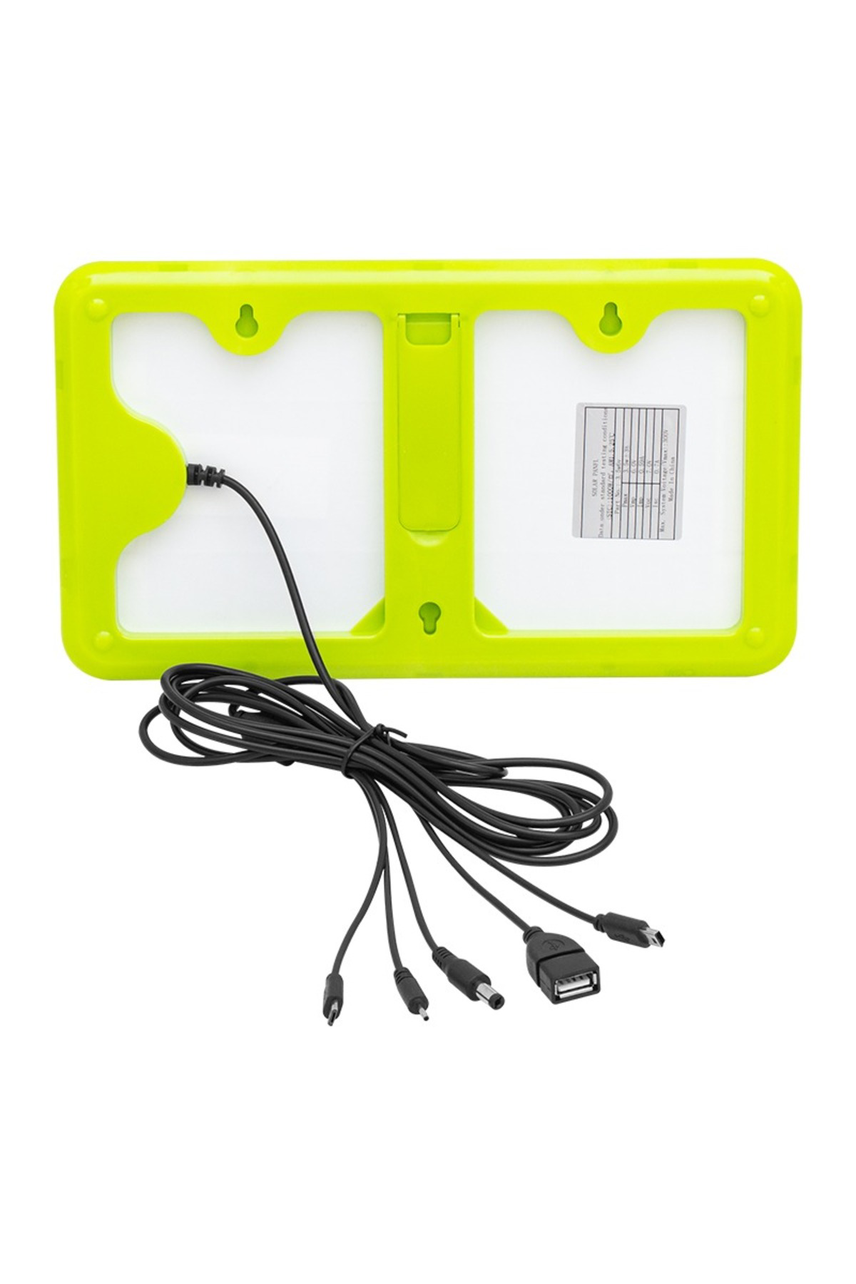 Güneş Panelli Cihaz Şarj Ünitesi – 6V 3.5W 0.58A Mini Solar Pane 