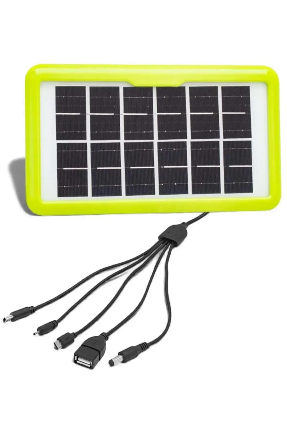 Güneş Panelli Cihaz Şarj Ünitesi – 6V 3.5W 0.58A Mini Solar Pane