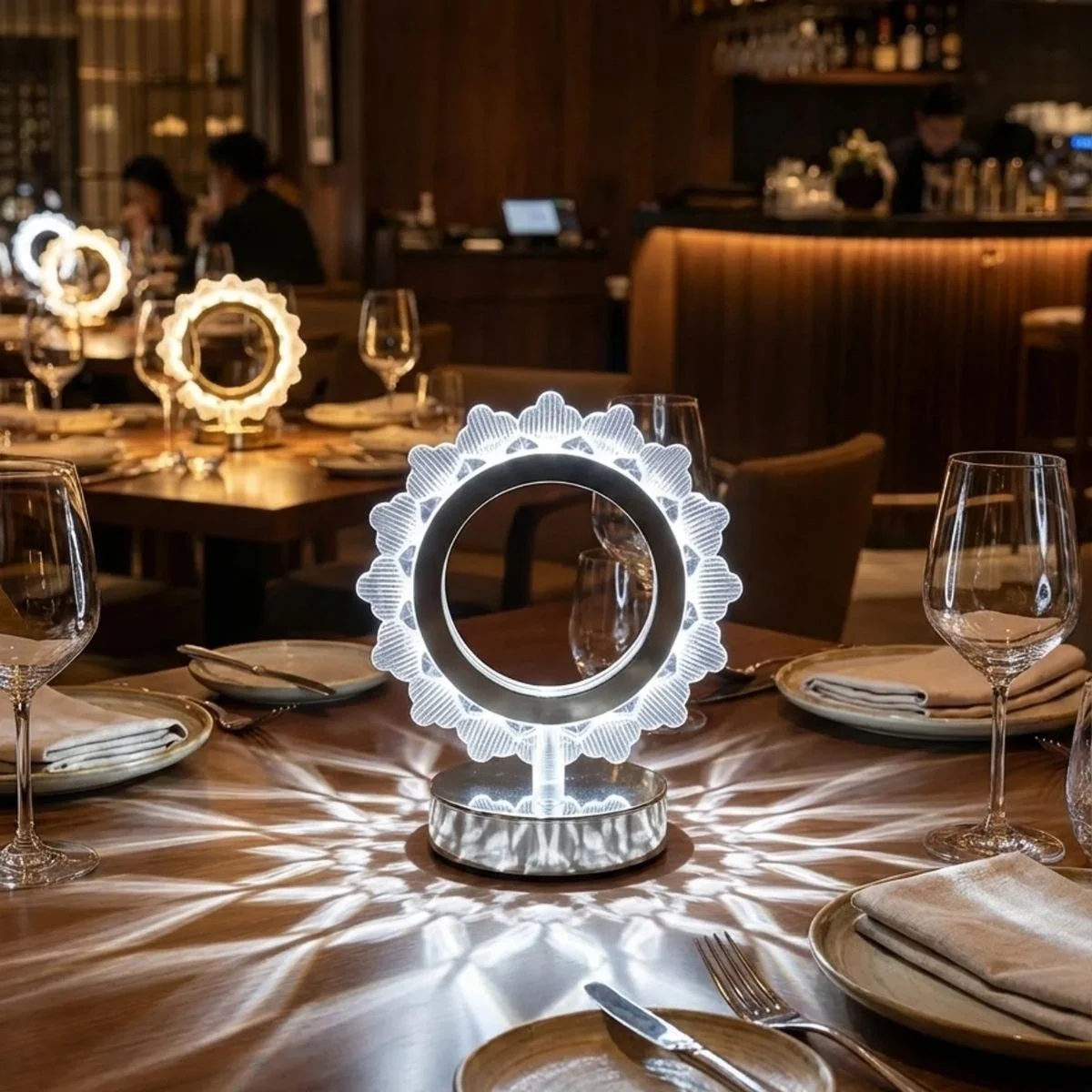 Güneş Şeklinde Kristal Led Masa Lambası – Dokunmatik, 3 Renk Işık Modlu, Şarjlı Mini Dekoratif Gece Lambası Bx40 Fiyatı, Yorumları ve Özellikleri