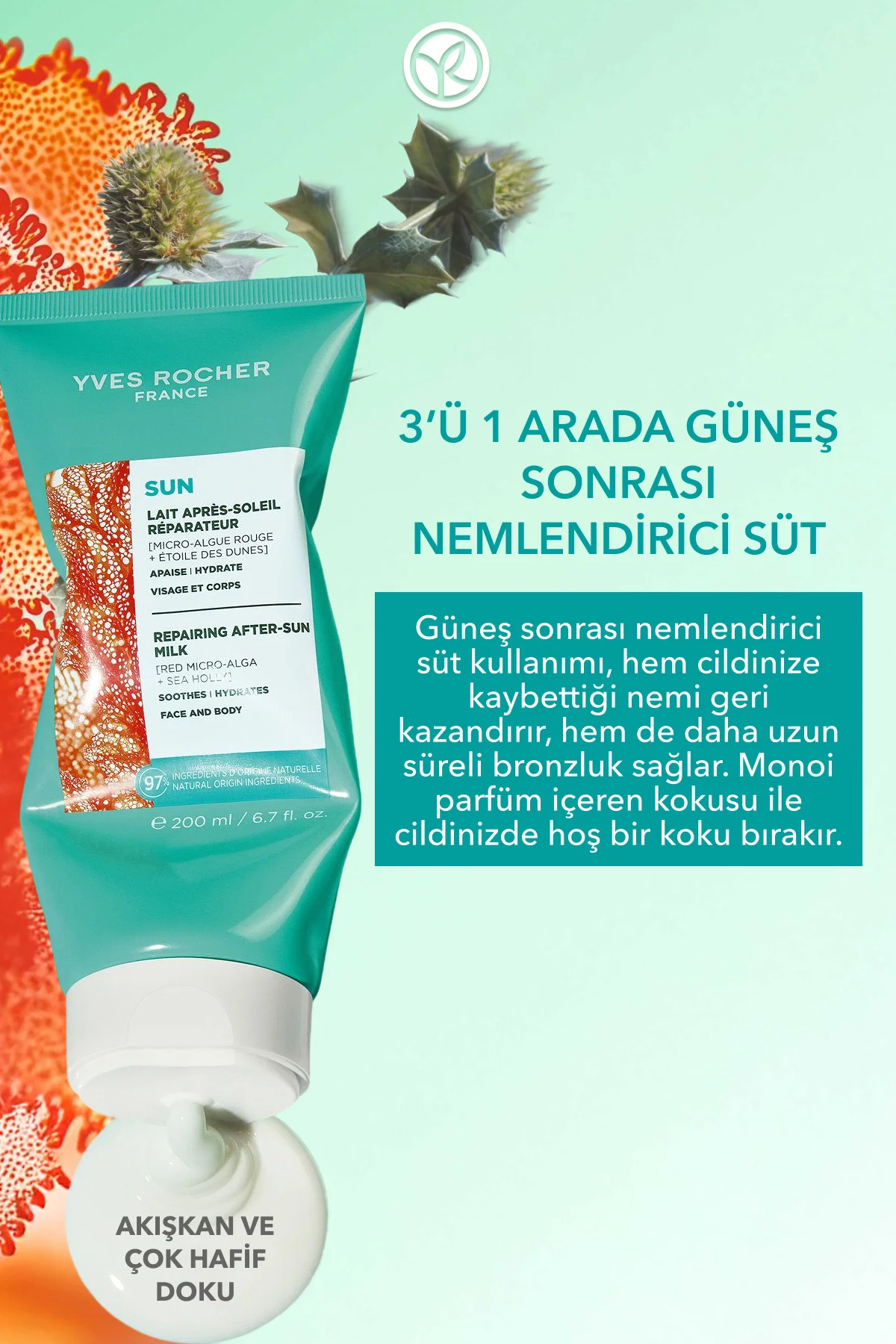 Güneş Sonrası Vücut Losyonu - 3ü 1 Arada / Sun Double Defense - B
