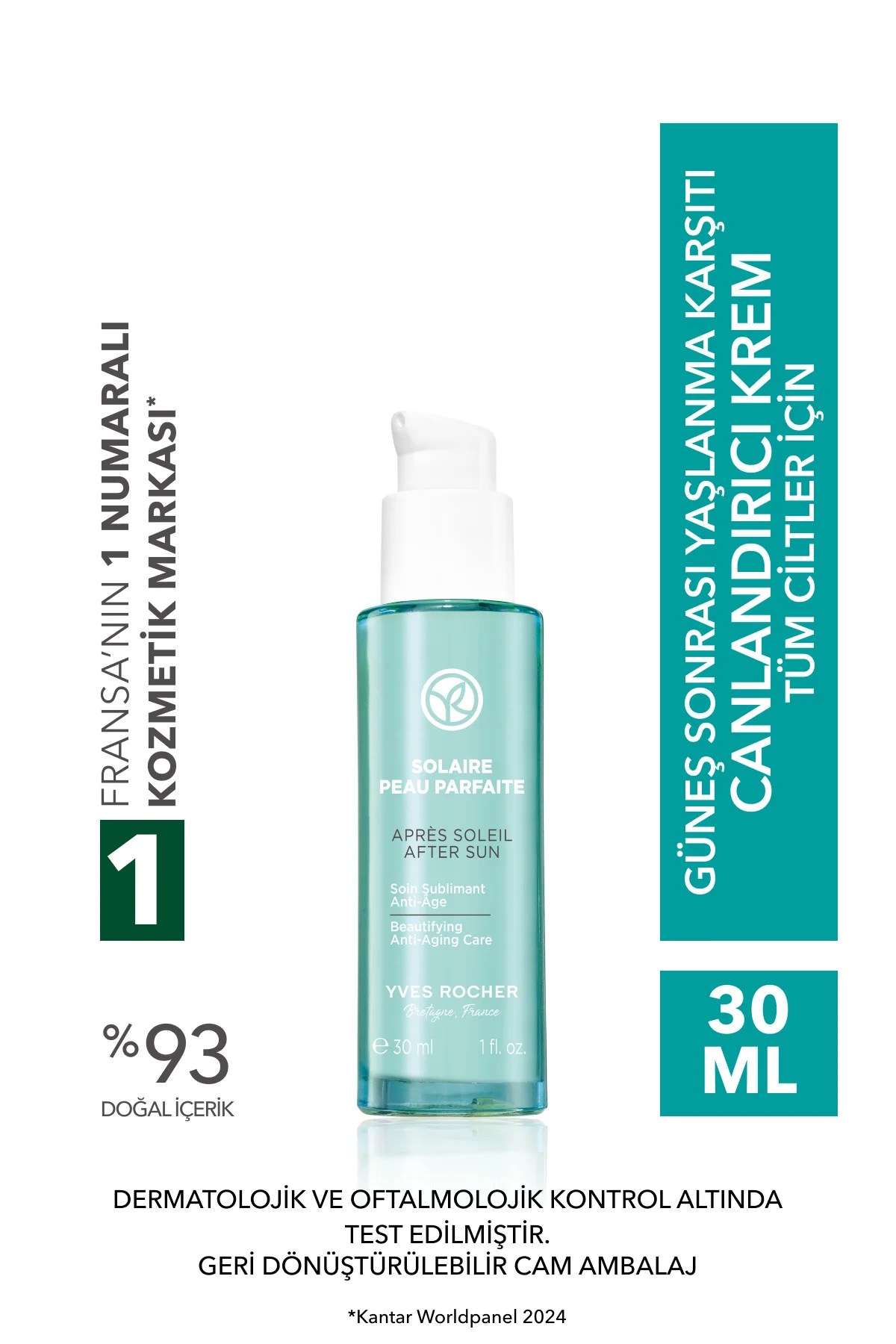 Güneş Sonrası Yaşlanma Karşıtı Yüz Kremi/solaire Peau Parfaite-30