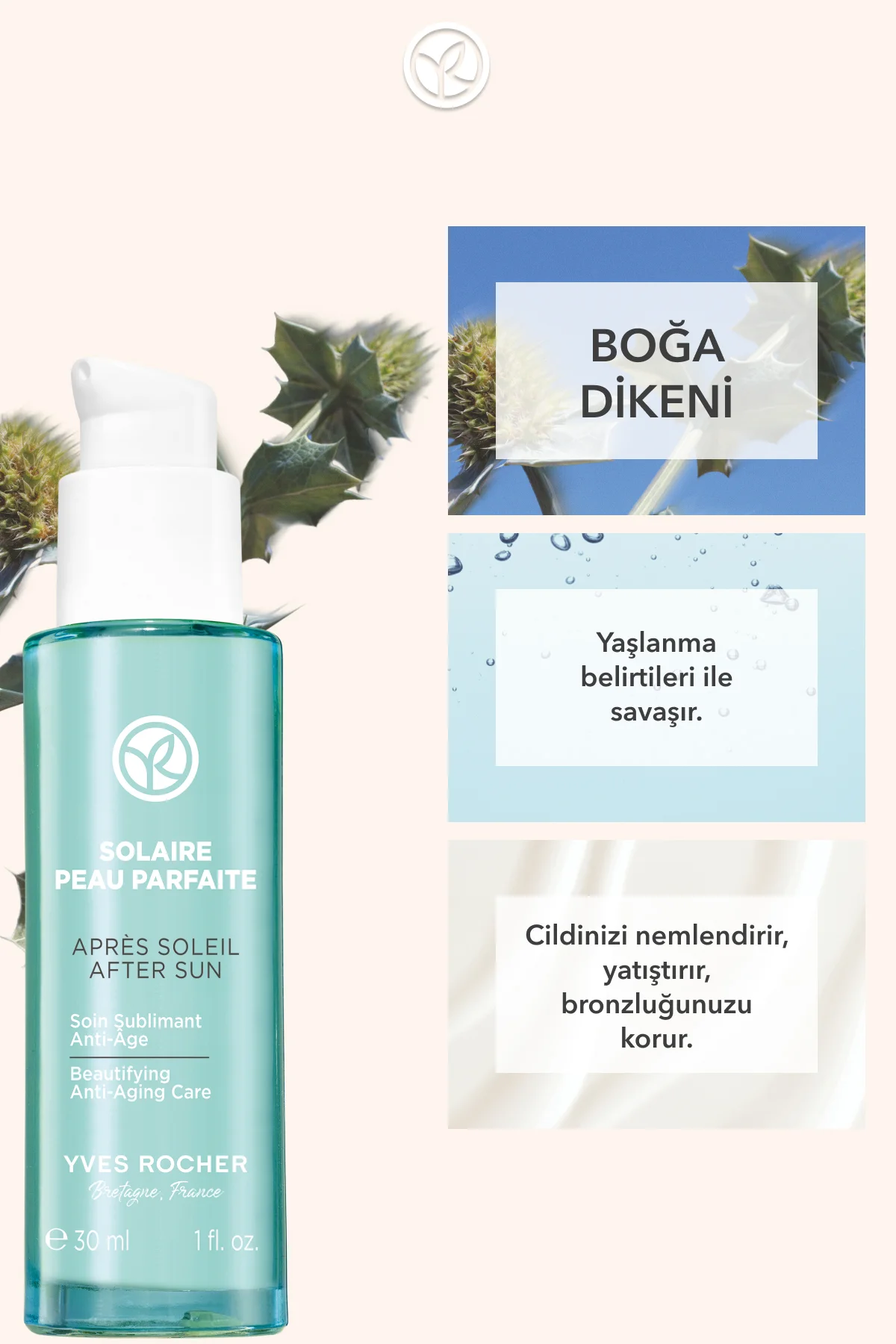 Güneş Sonrası Yaşlanma Karşıtı Yüz Kremi/solaire Peau Parfaite-30