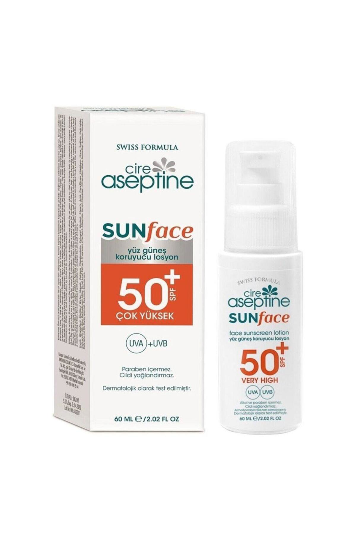Cire Aseptine Günes Yüz Losyon Spf50 60Ml