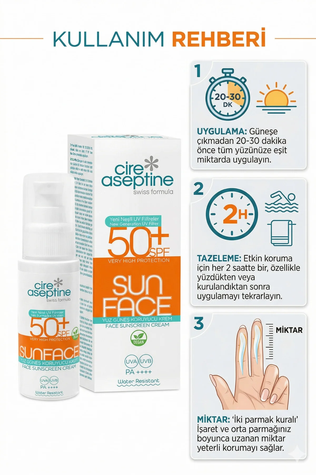 Günes Yüz Losyon Spf50 60ml