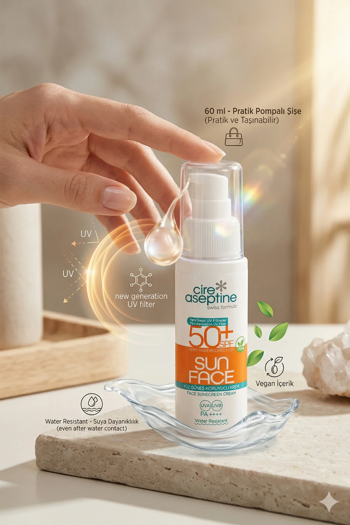 Günes Yüz Losyon Spf50 60ml