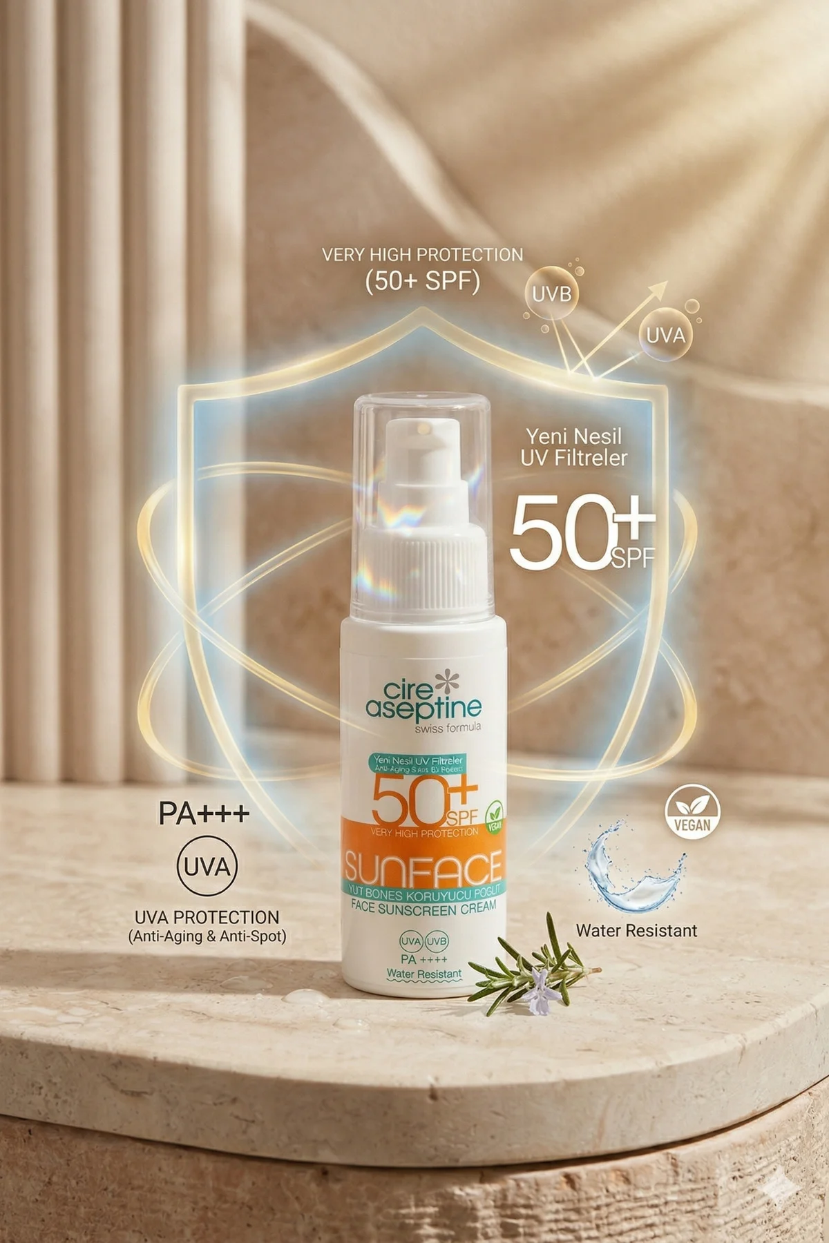 Günes Yüz Losyon Spf50 60ml
