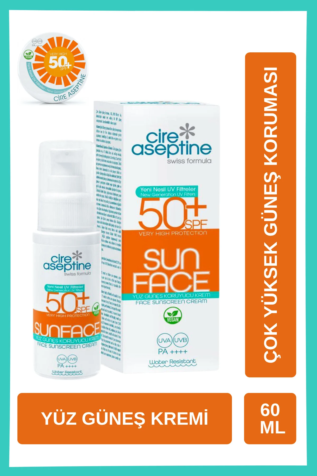 Günes Yüz Losyon Spf50 60ml