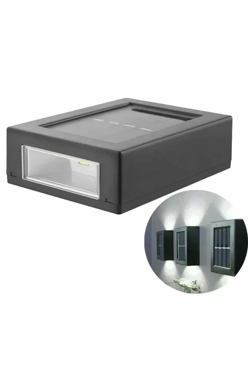 Güneşli Duvar Lambası - Otomatik Açılıp Kapanan Solar Güneş Enerjili Bahçe Aydınlatması