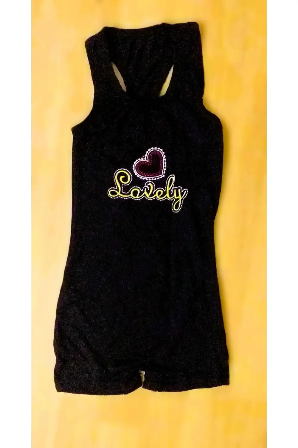 Güneşlife  Şortlu Kız Çocuk Mayosu Siyah