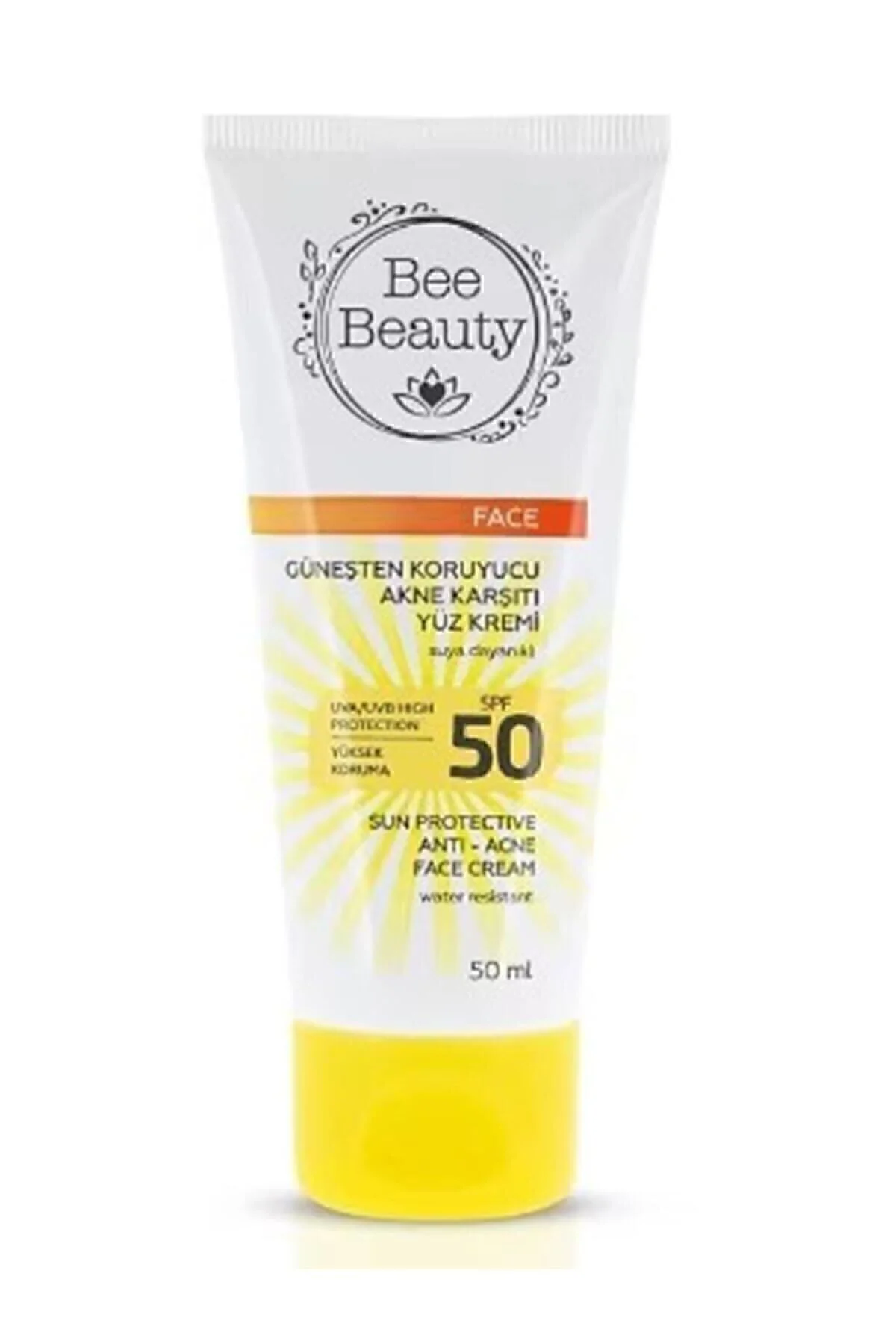 Güneşten Koruyucu Akne Karşıtı Yüz Kremi 50 Ml