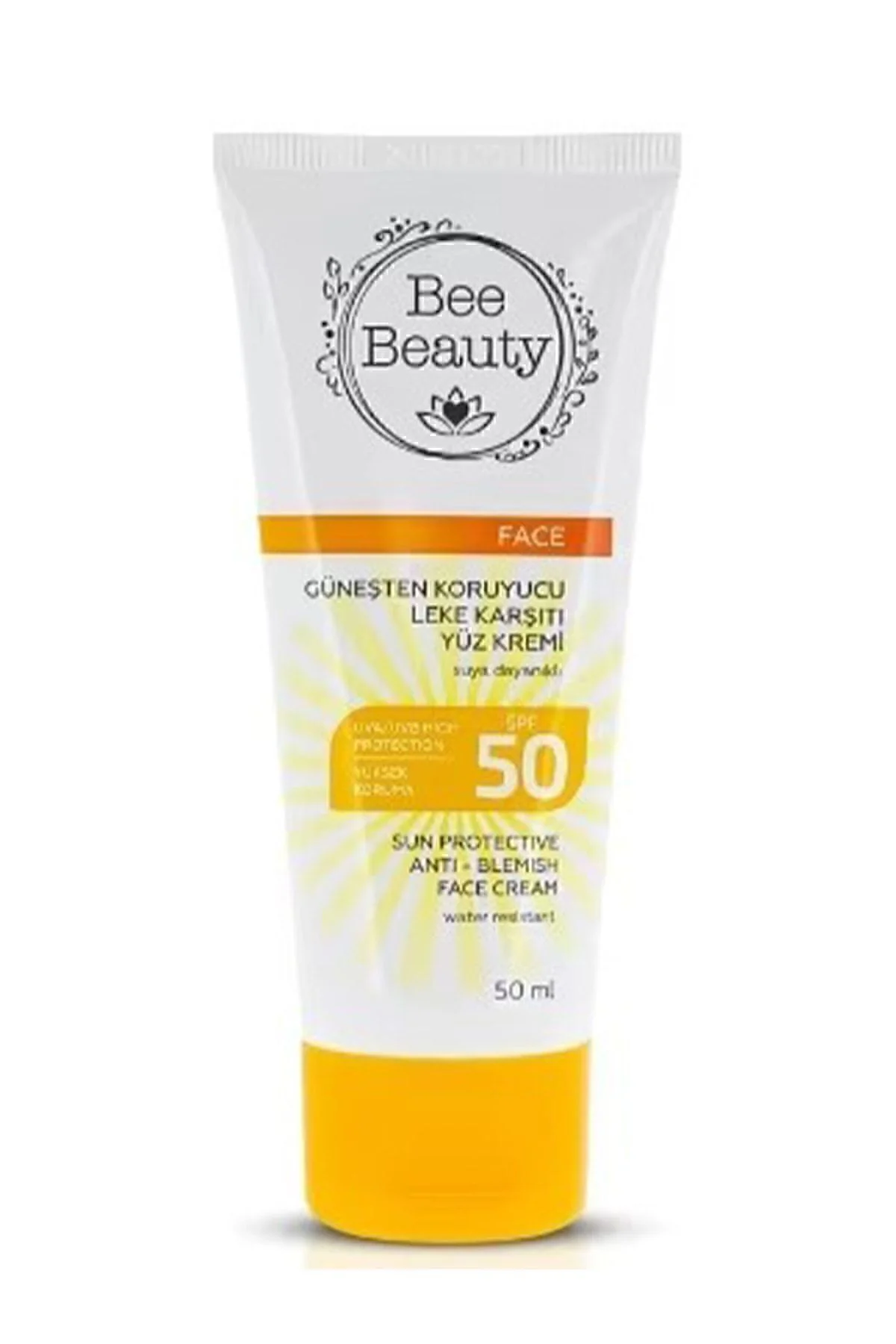 Güneşten Koruyucu Leke Karşıtı Yüz Kremi 50 Ml