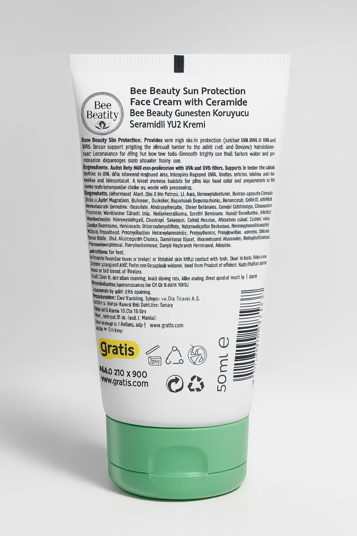 Güneşten Koruyucu Seramidli Yüz Kremi 50 spf Güneşten Koruyucu Seramidli Yüz Kremi 50 spf