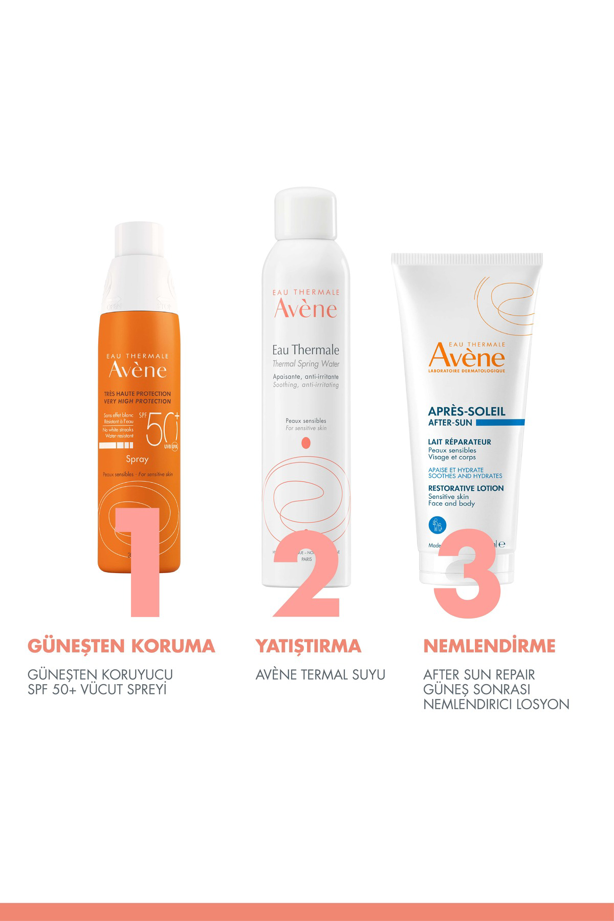 Avene Güneşten Koruyucu Vücut Spreyi Spf 50+ 200 Ml