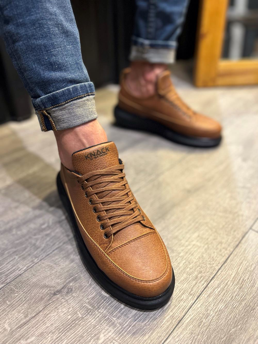 Günlük Ayakkabı 814 Taba (Siyah Taban)