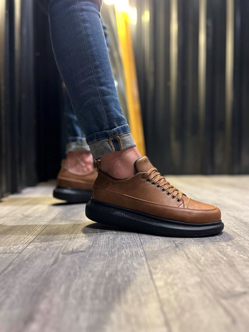 Günlük Ayakkabı 814 Taba (Siyah Taban)