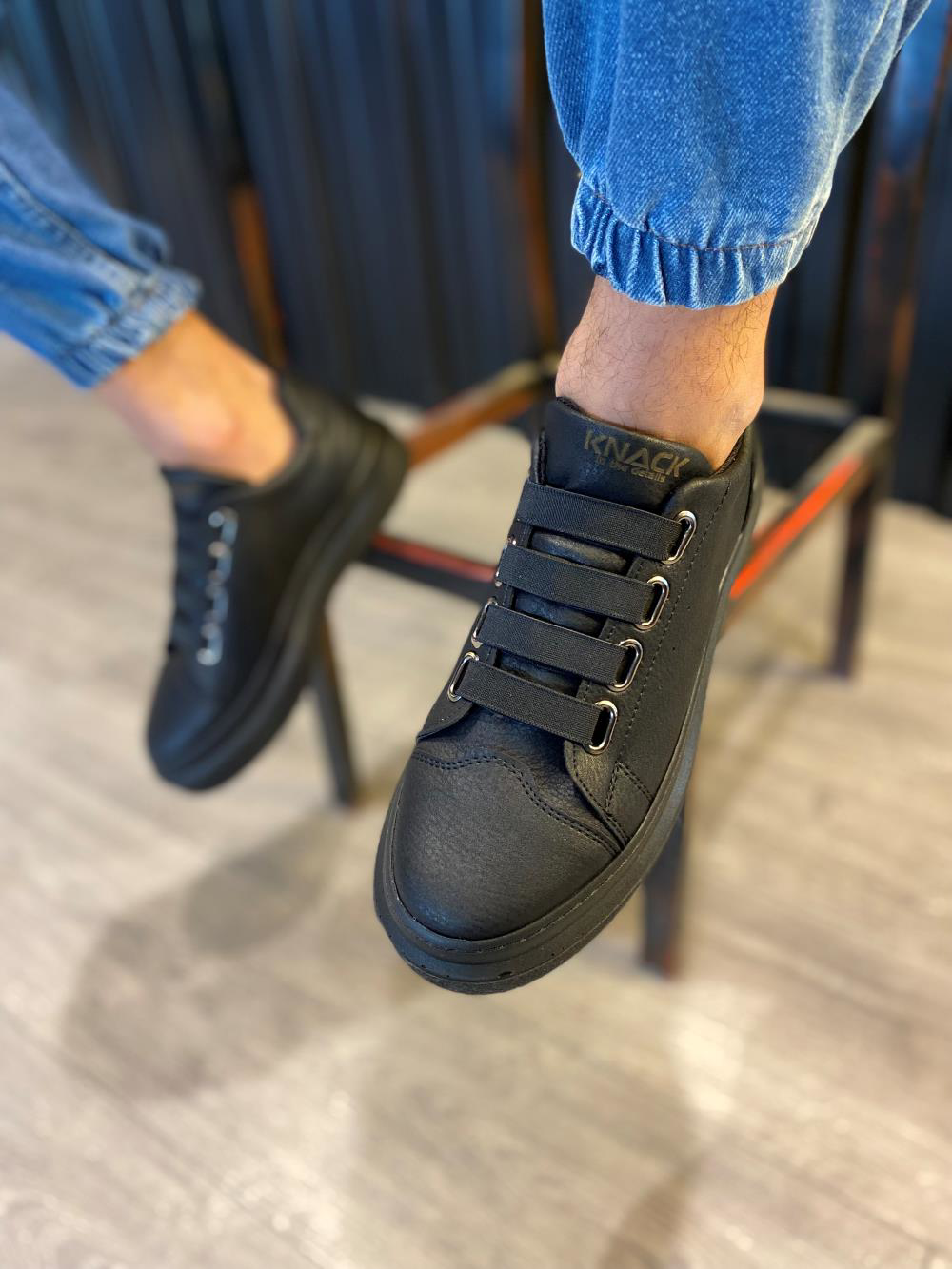 Günlük Ayakkabı 521 Siyah (Siyah Taban)