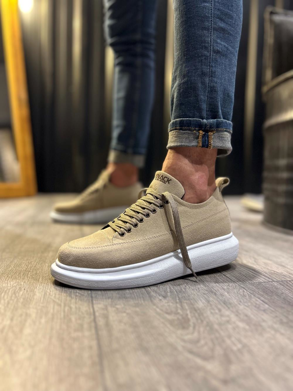 Günlük Ayakkabı 814 Vizon Süet