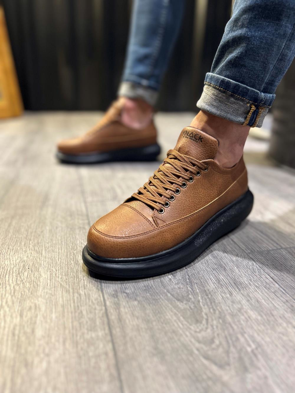 Günlük Ayakkabı 814 Taba (Siyah Taban)