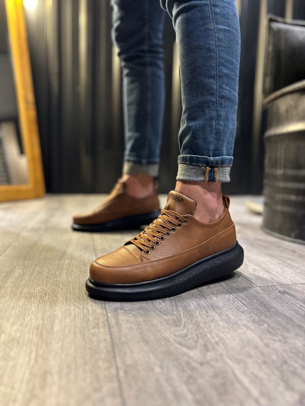 Günlük Ayakkabı 814 Taba (Siyah Taban)