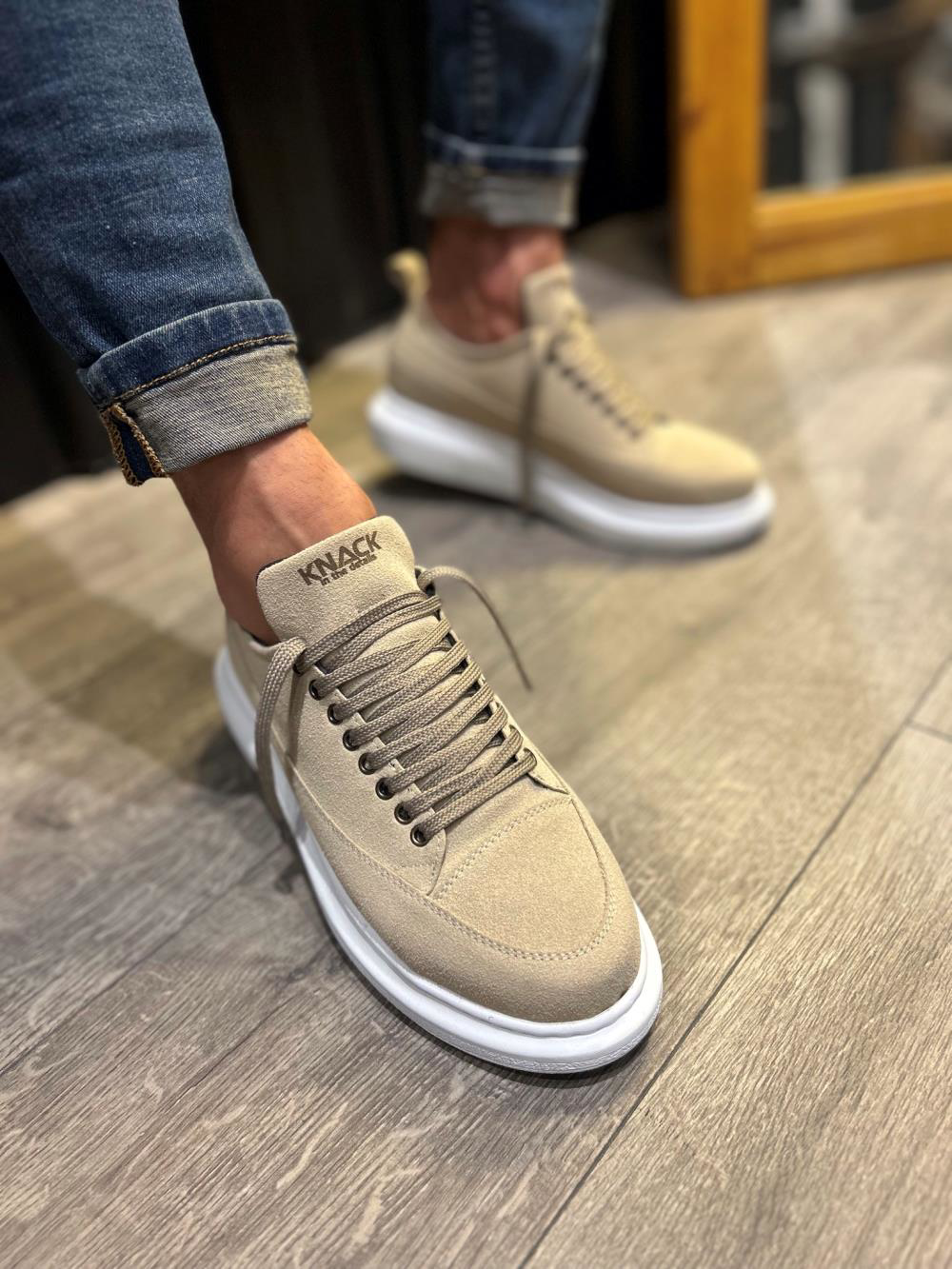 Günlük Ayakkabı 814 Vizon Süet