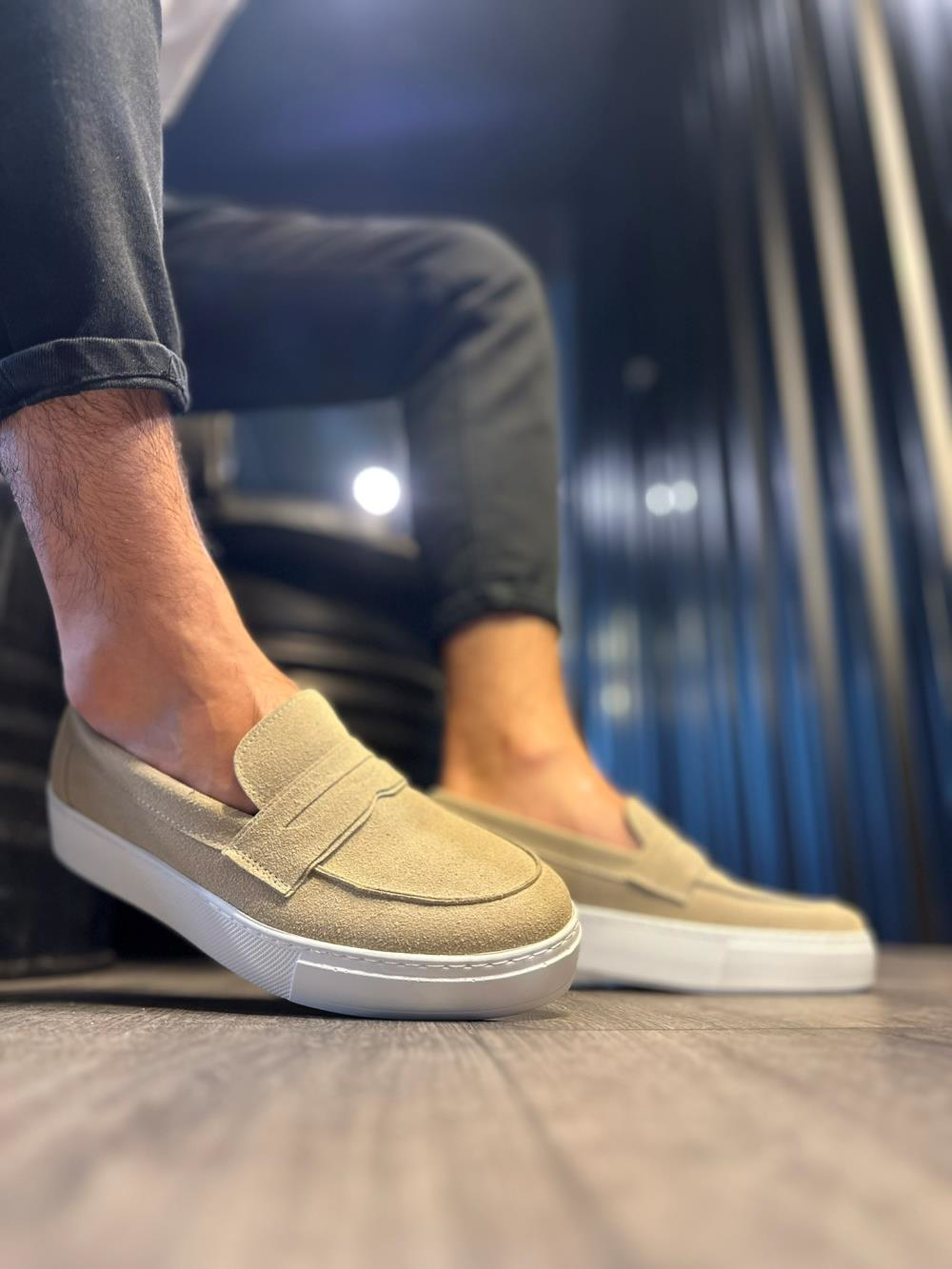 Günlük Klasik Ayakkabı 400 Vizon Süet