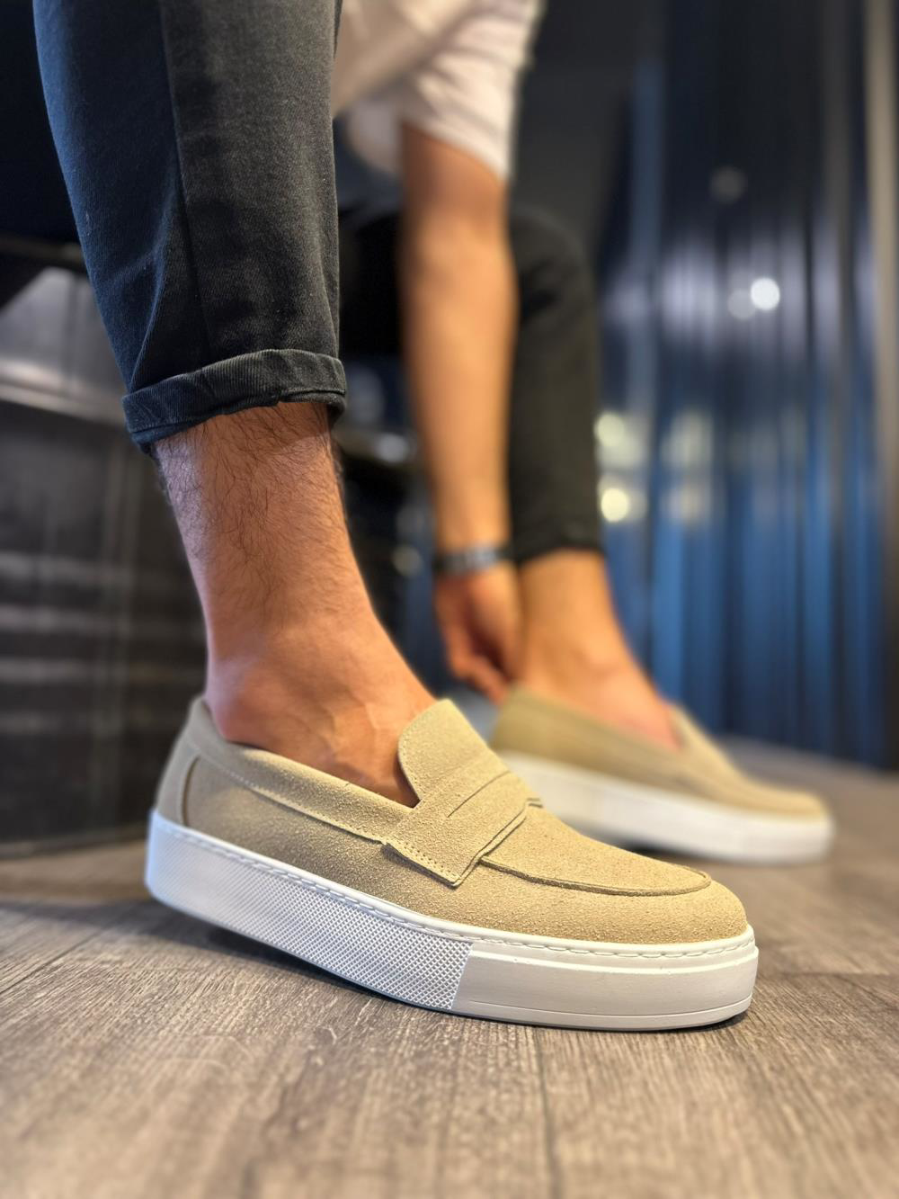 Günlük Klasik Ayakkabı 400 Vizon Süet