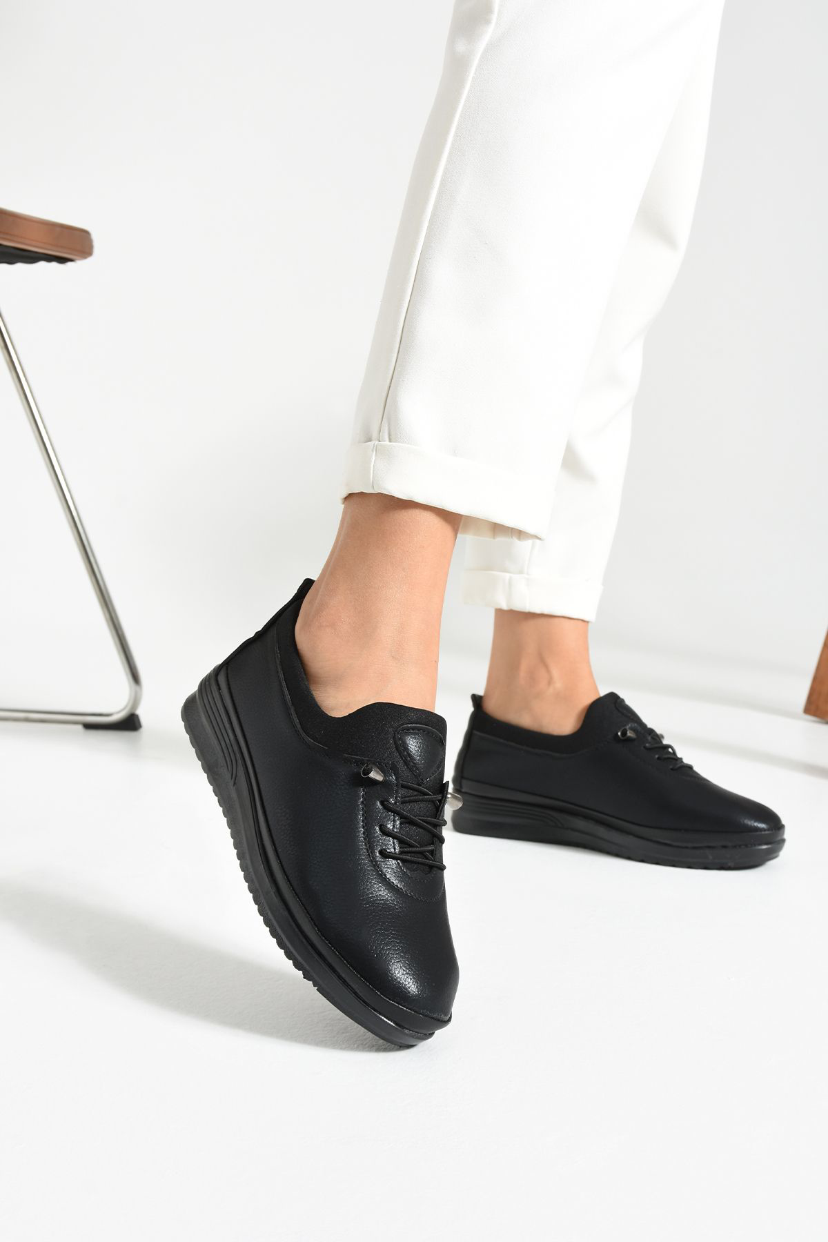 Mcasering Günlük Ortopedik Kadın Klasik Ayakkabı