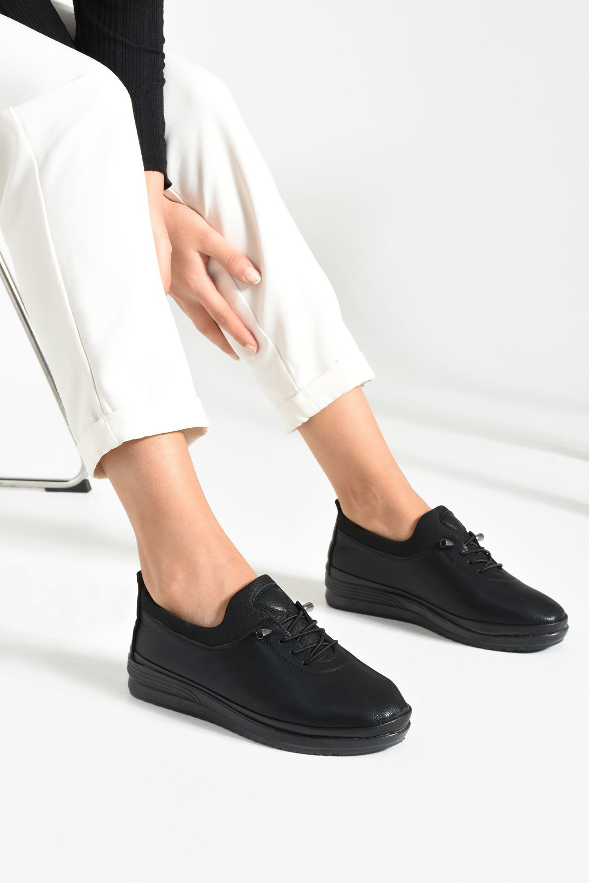 Mcasering Günlük Ortopedik Kadın Klasik Ayakkabı