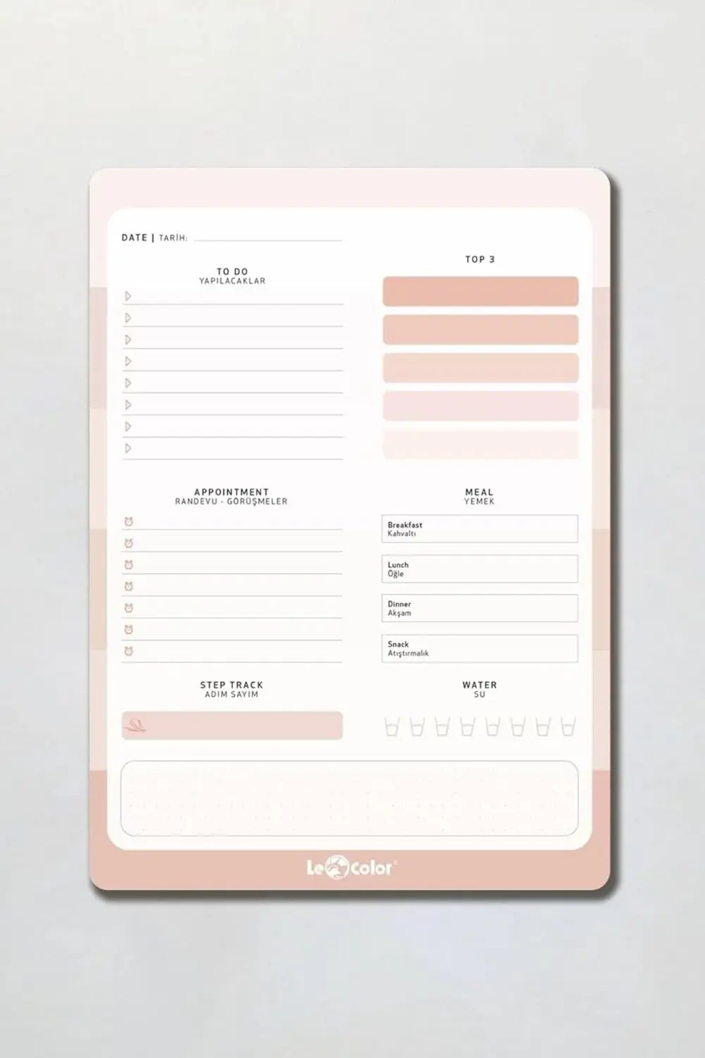 Günlük Planlayıcı Blok 395519