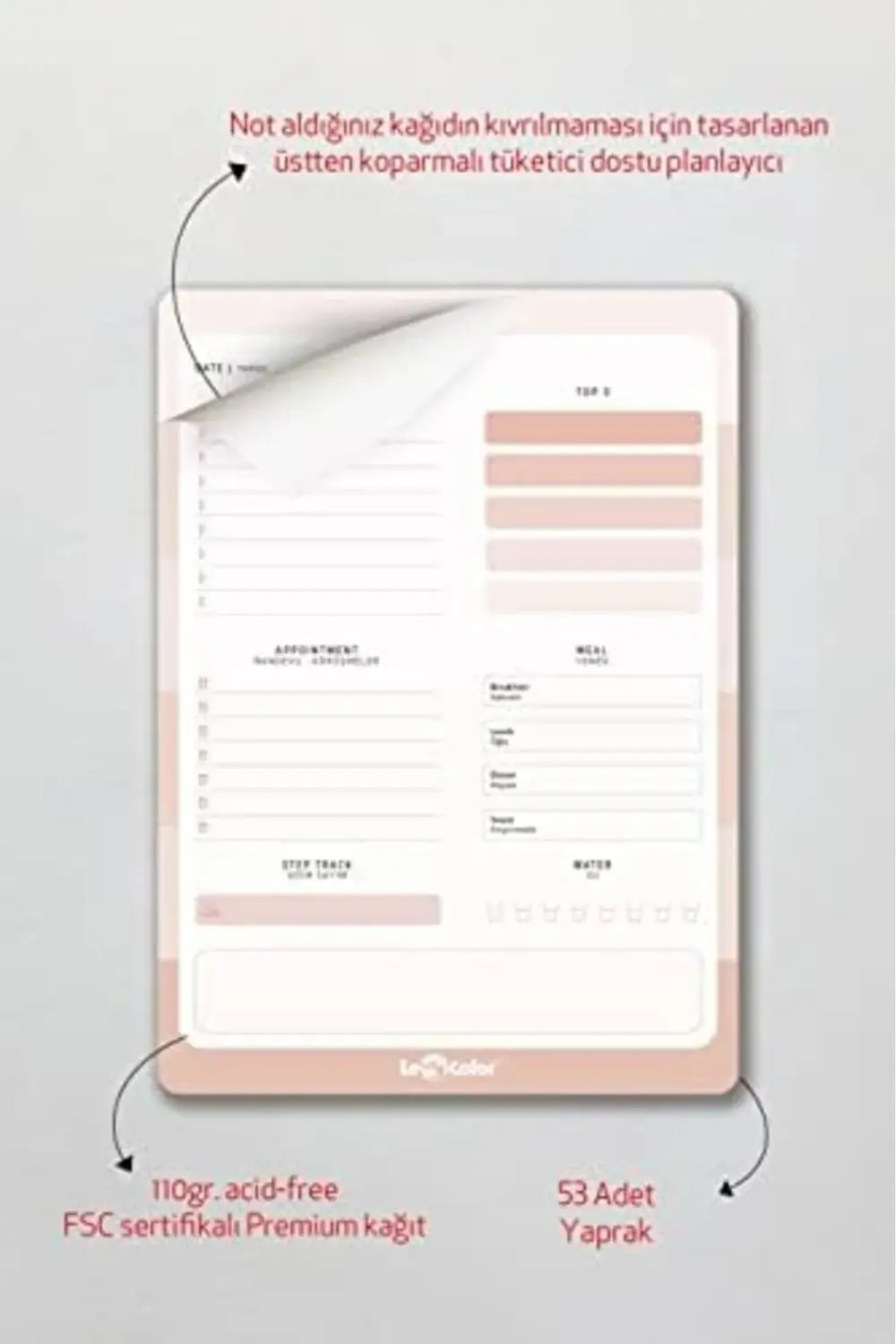 Günlük Planlayıcı Blok 395519