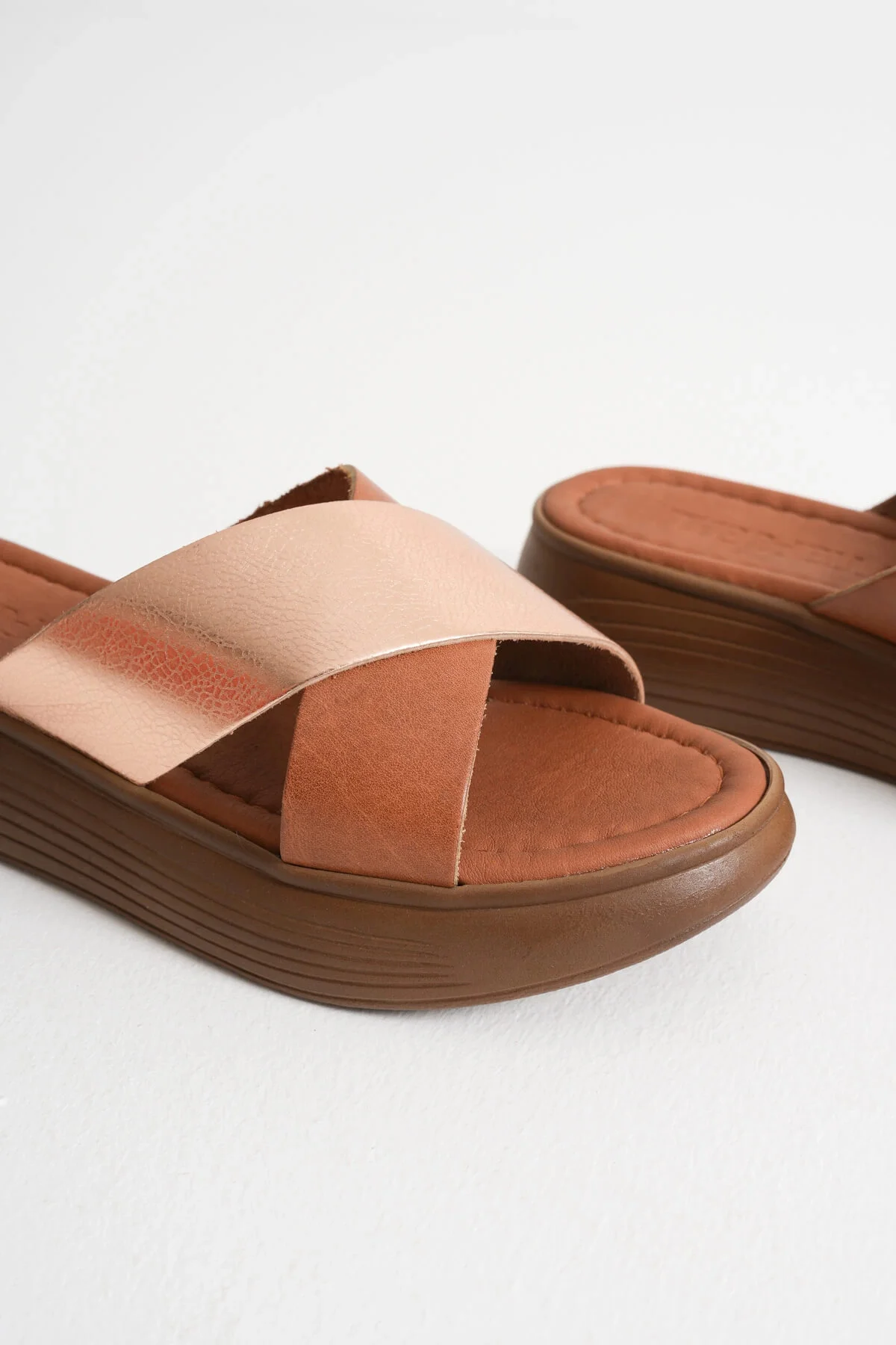 Günlük Taba Hakiki Deri Terlik TR31MY53G