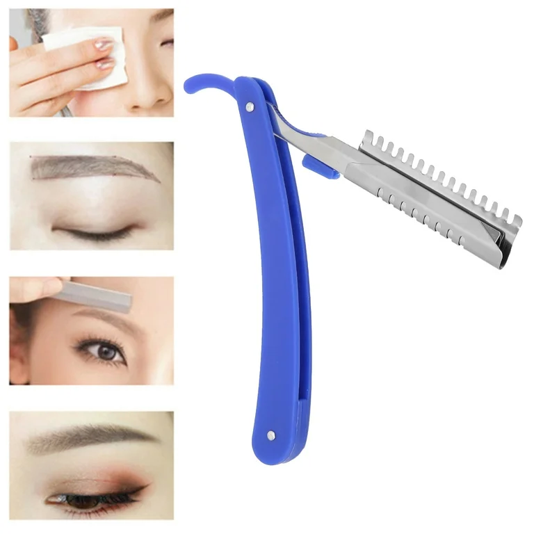 Günlük Zarif Katlanır Kaş Düzelticil Paslanmaz Çelik Kaş Düzenley