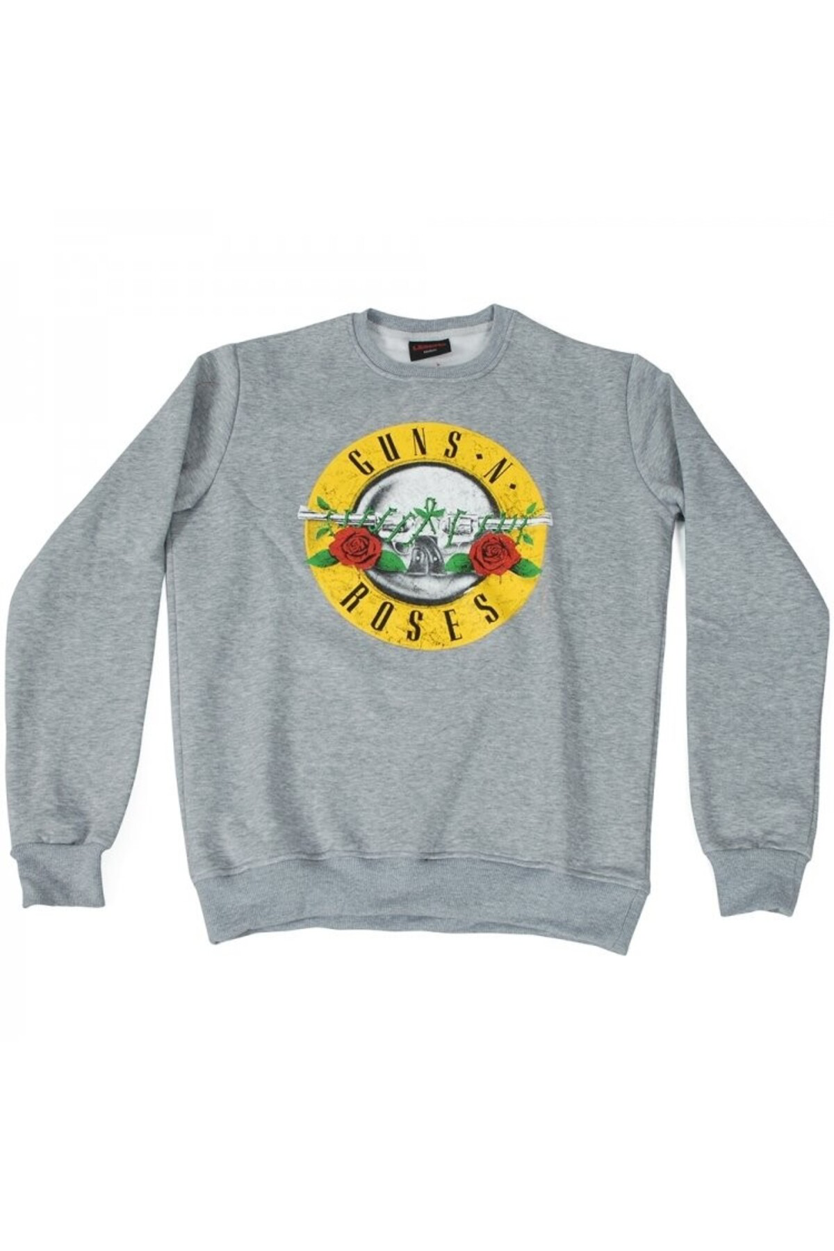 Guns N' Roses Logo Sweatshirt Gri