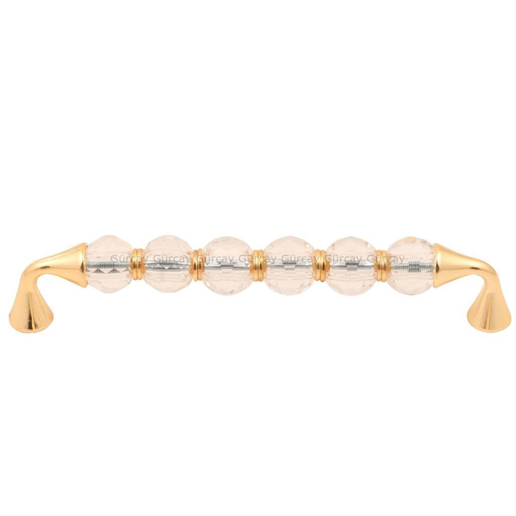Gürçay İris Kristal Kulp Altın 160mm (2 Adet)