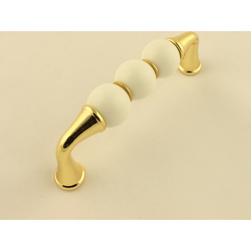 Gürçay İris Porselen Kulp 96Mm Altın Gürçay İris Porselen Kulp 96Mm Altın